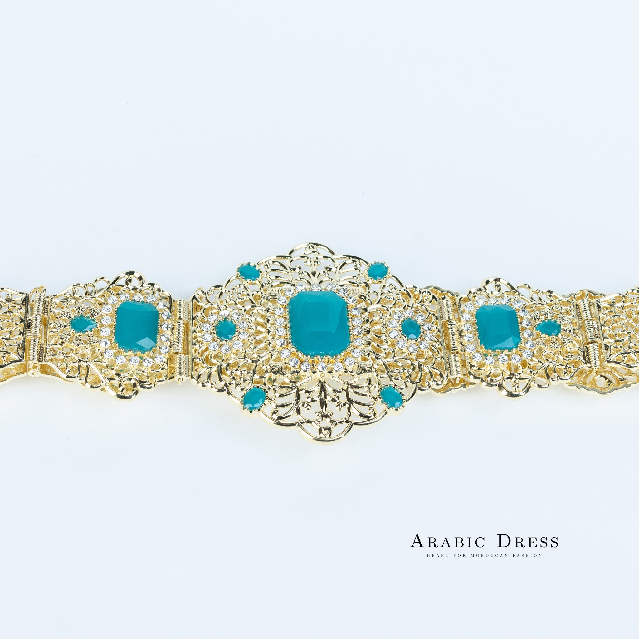 Bora Gold/Teal Belt