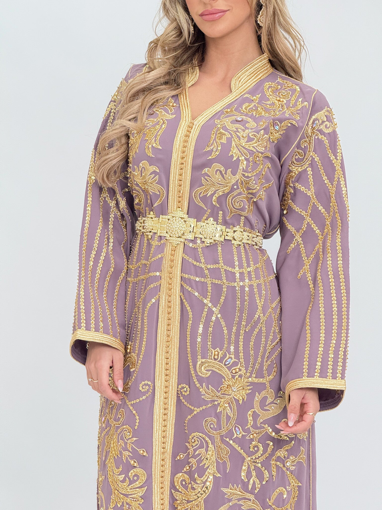 Caftan Liyana Purple