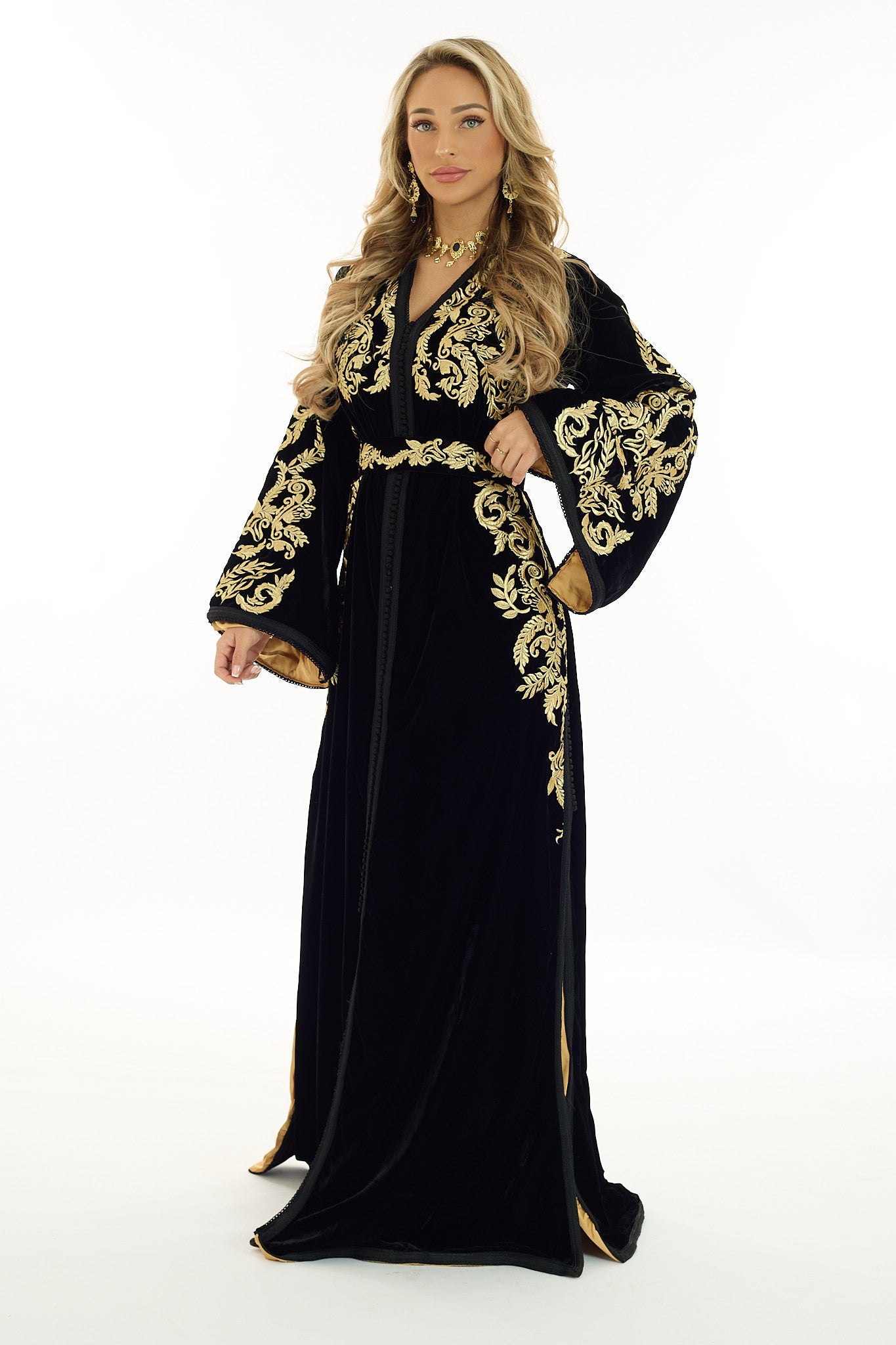 Caftan Nisma Black