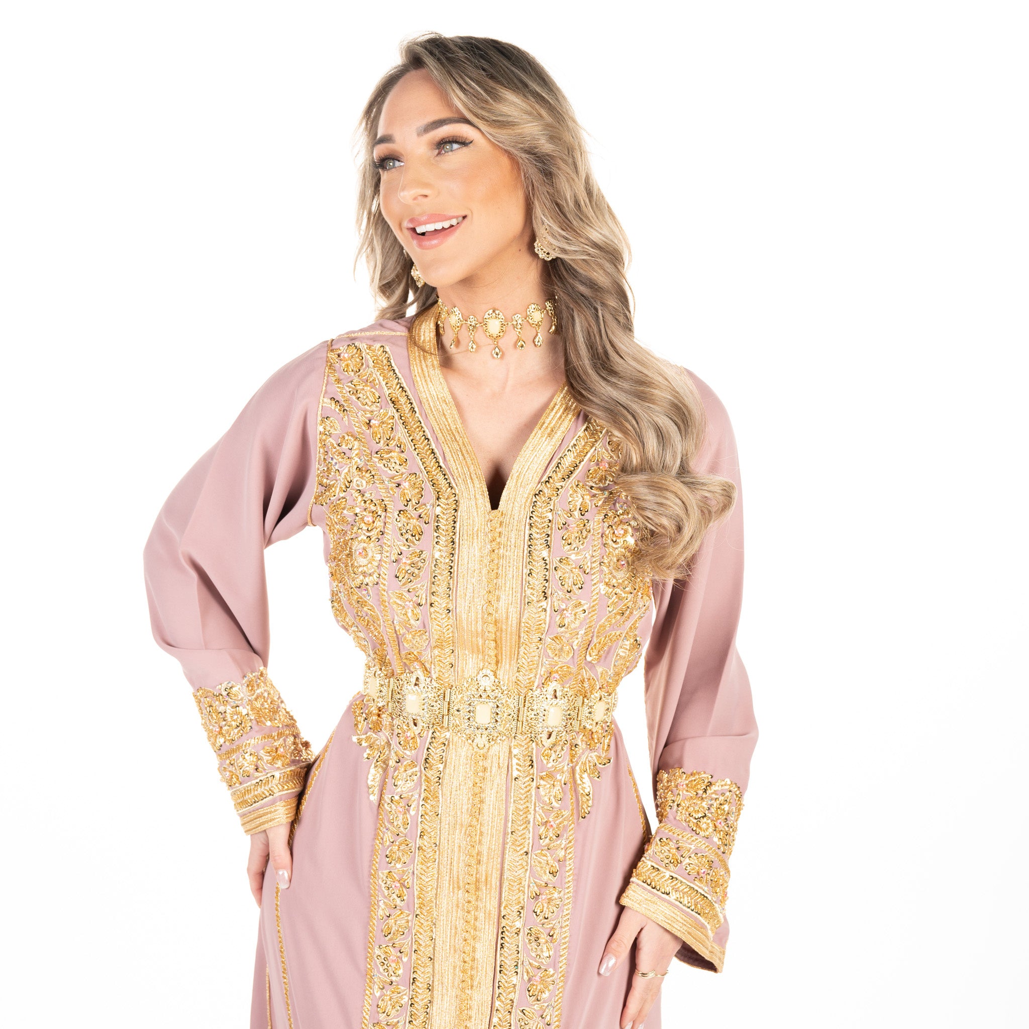 Caftan Malak Pink