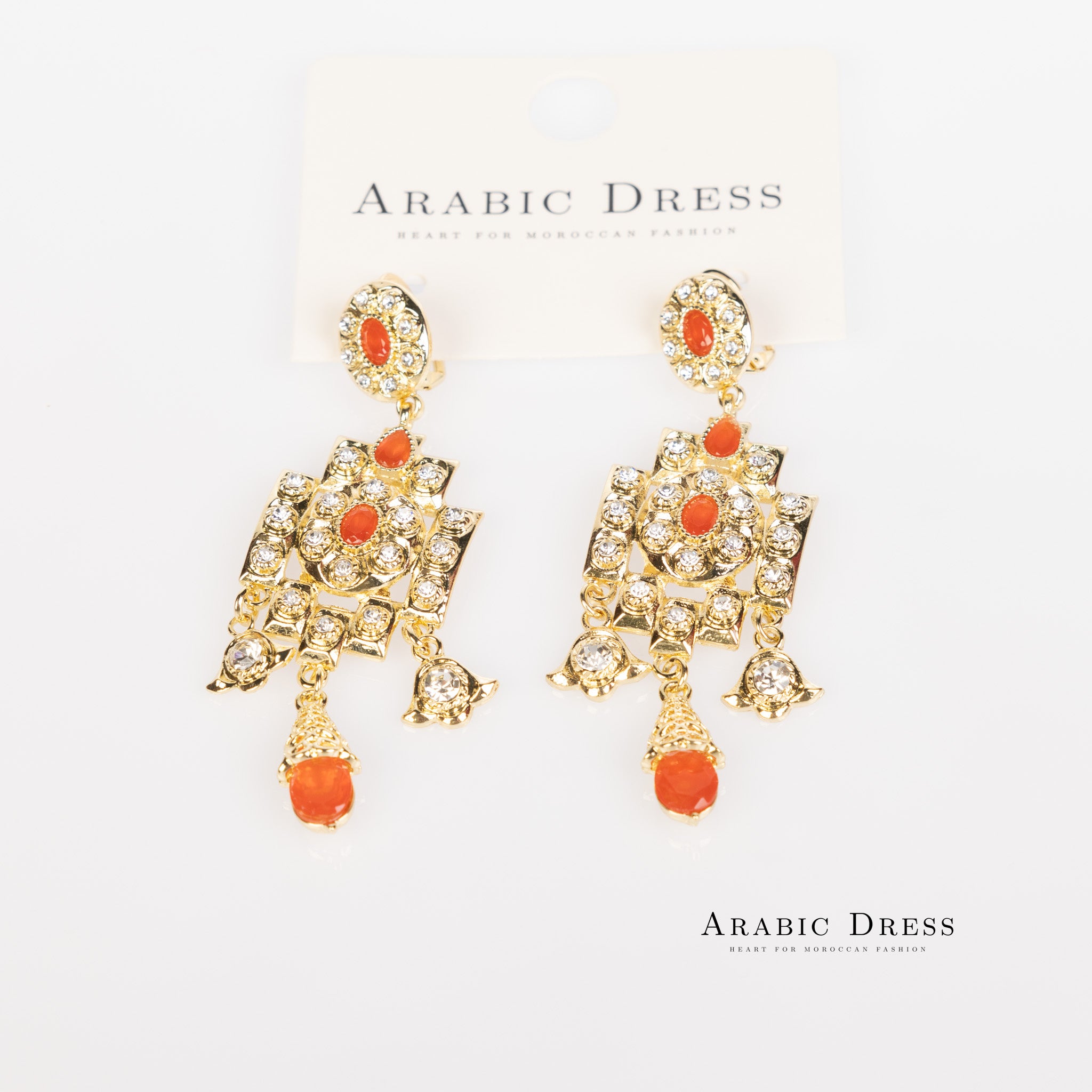 Orange Hae Earrings