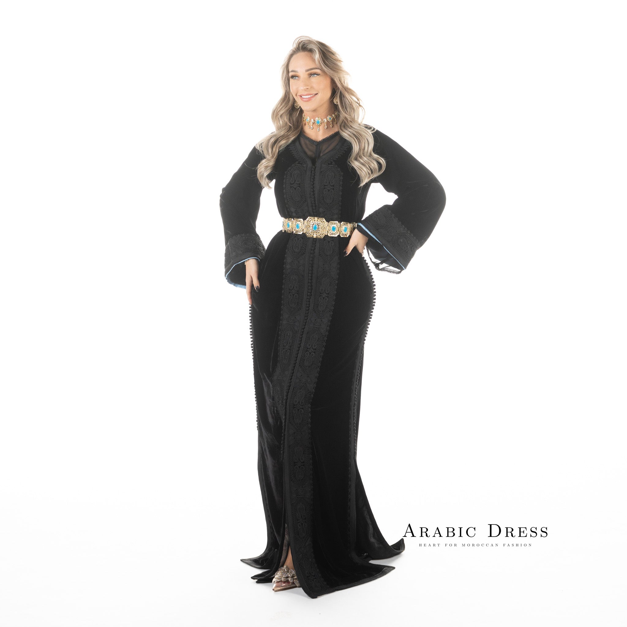 Caftan Lina Black
