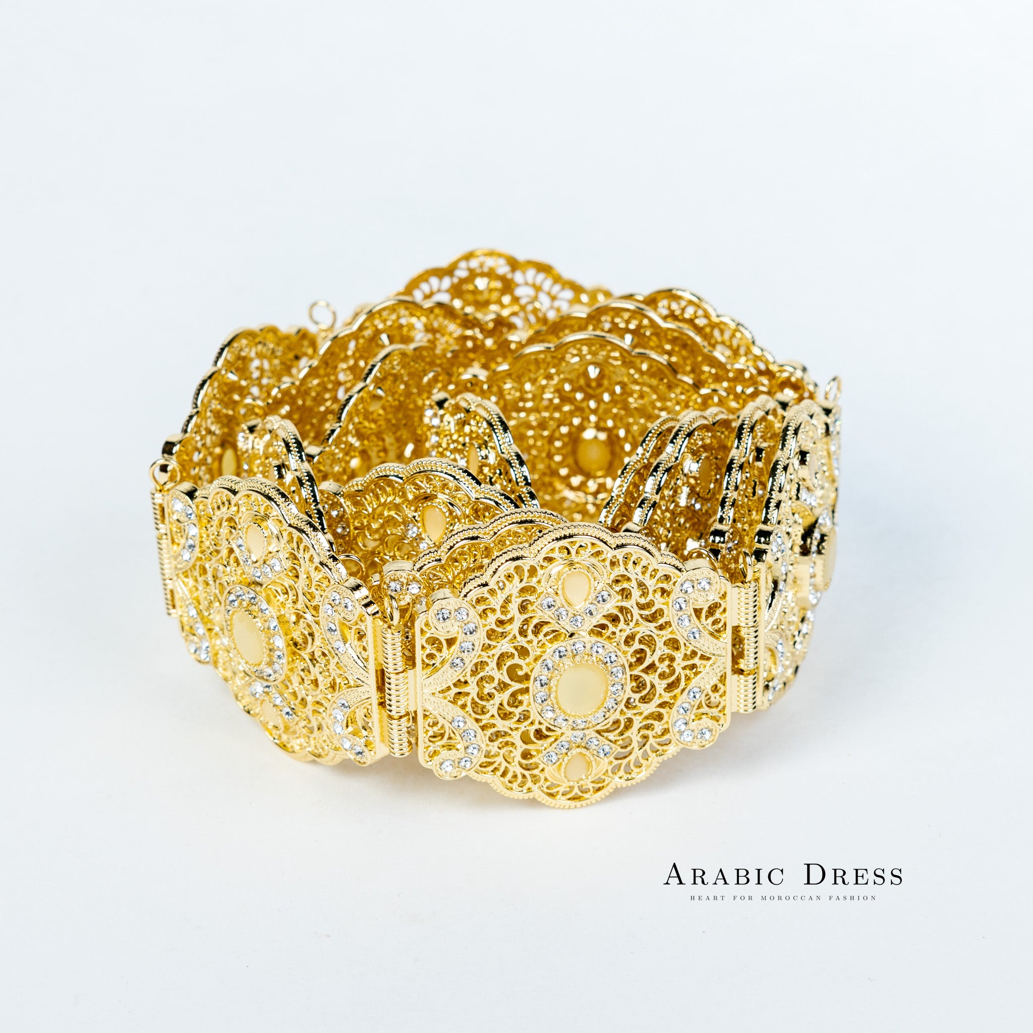 Ahri Gold/Creme Belt