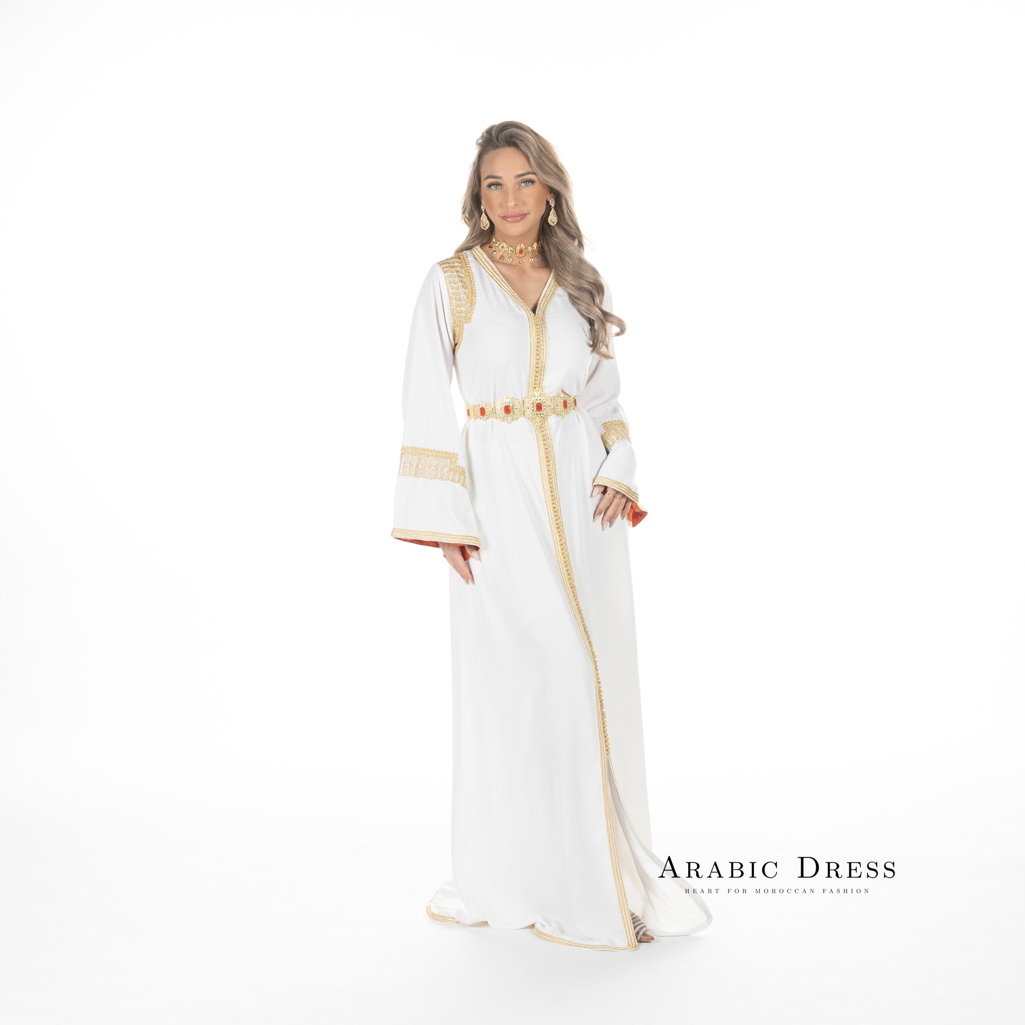 Caftan Hafsa Brokenwhite