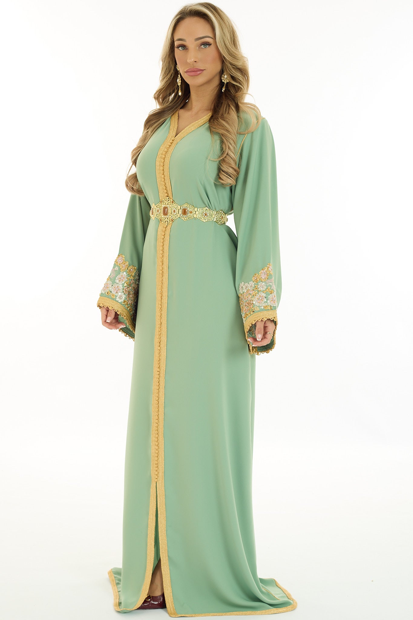 Caftan Zahra Darkseagreen