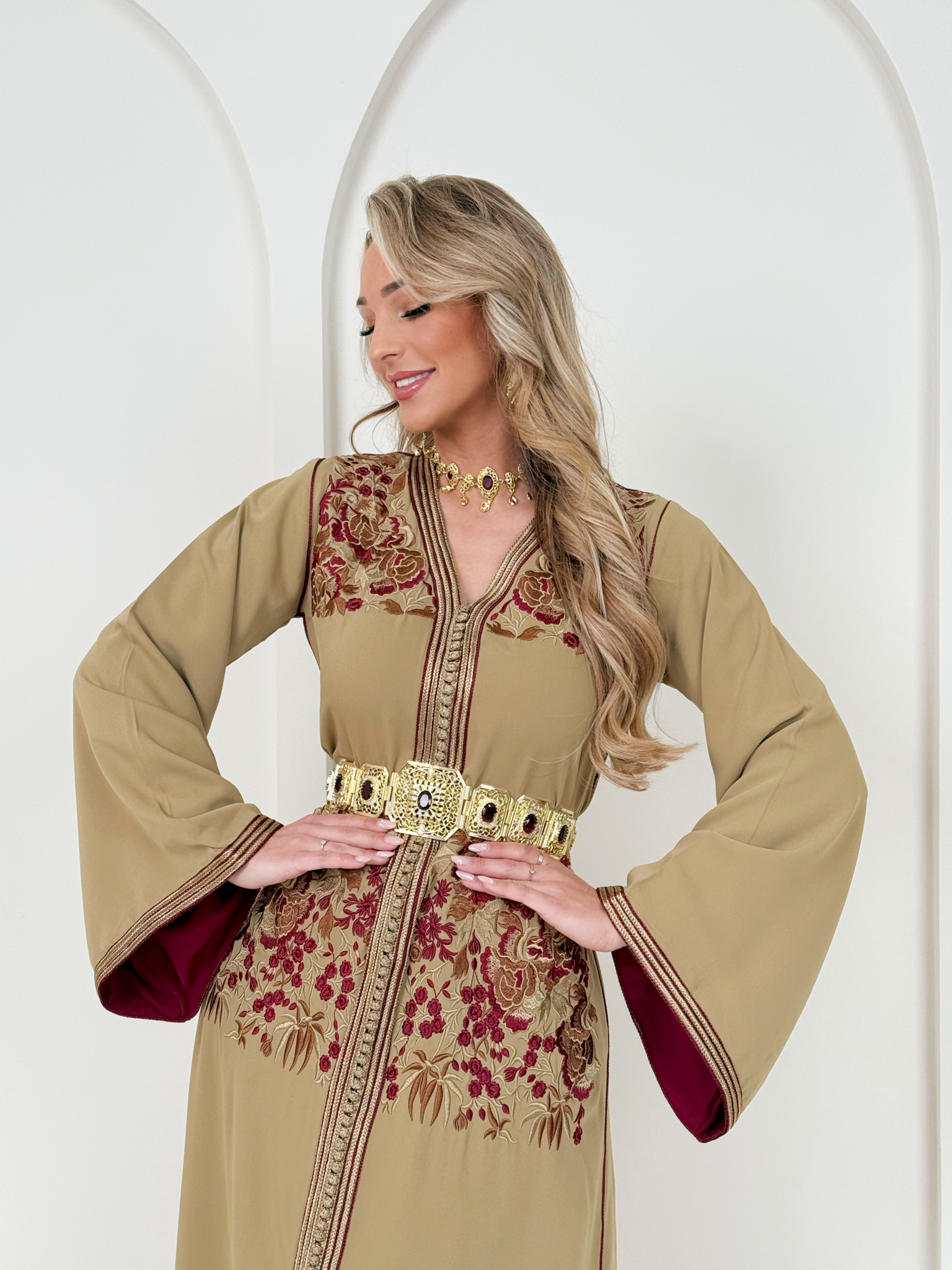 Caftan Dima Darkolive