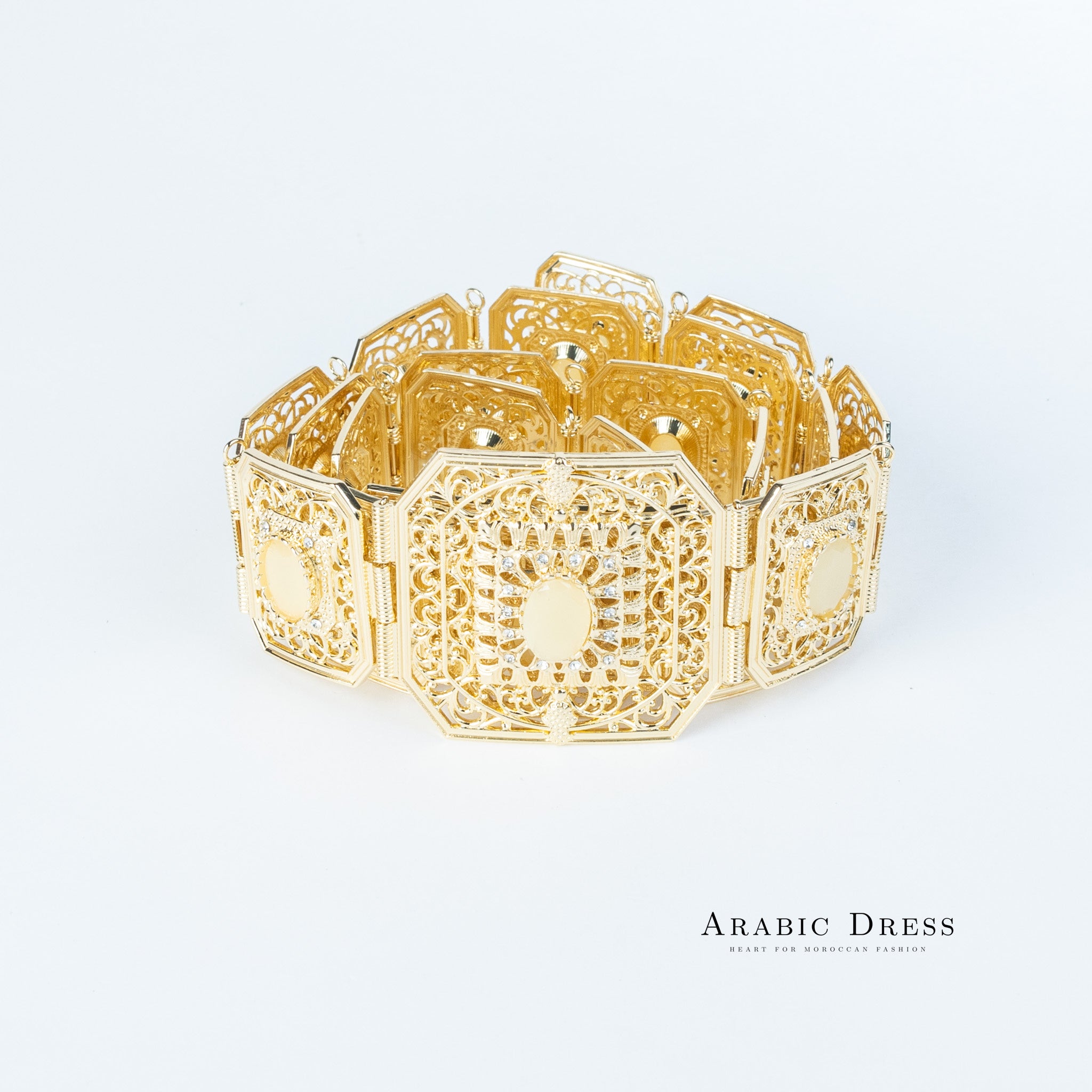 Micha Gold/Creme Belt