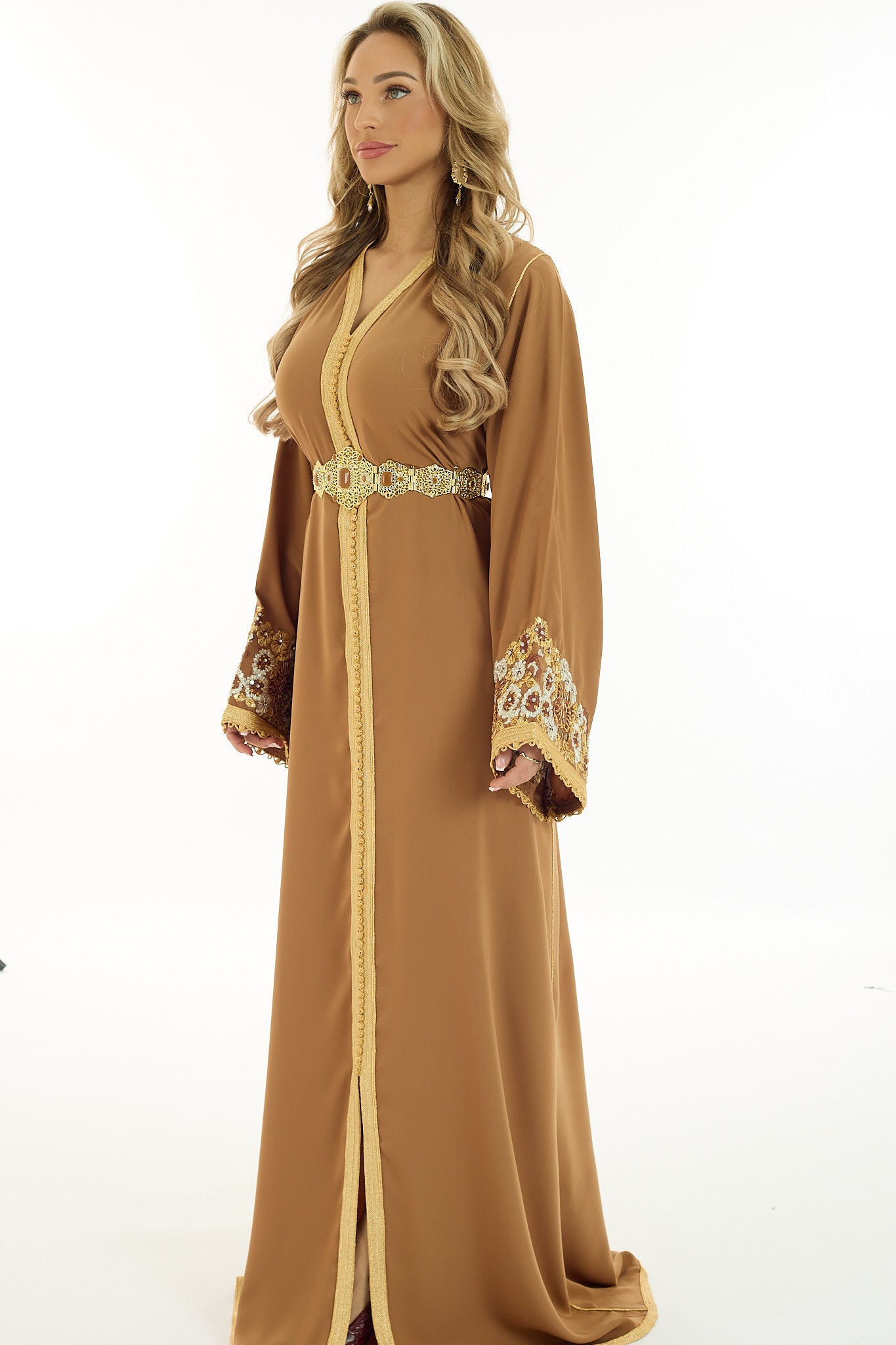 Caftan Zahra Brown