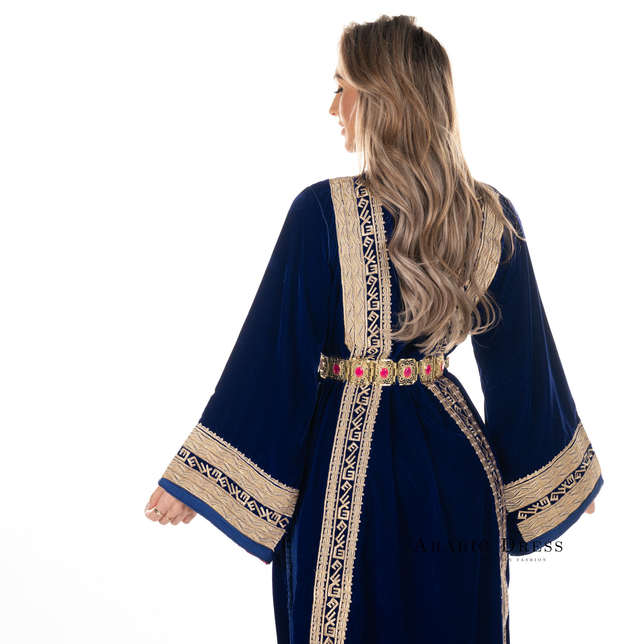 Caftan Romeisa Royalblue