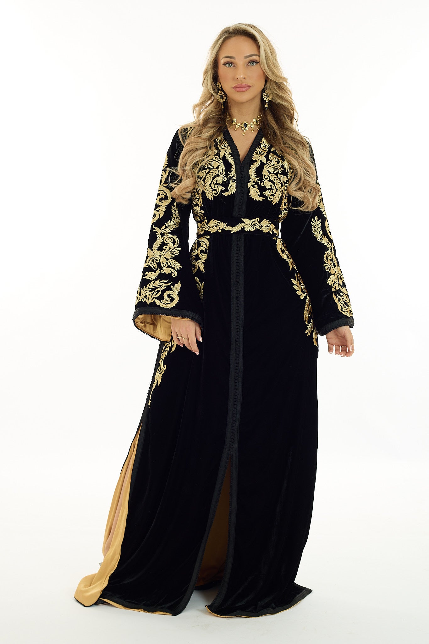 Caftan Nisma Black