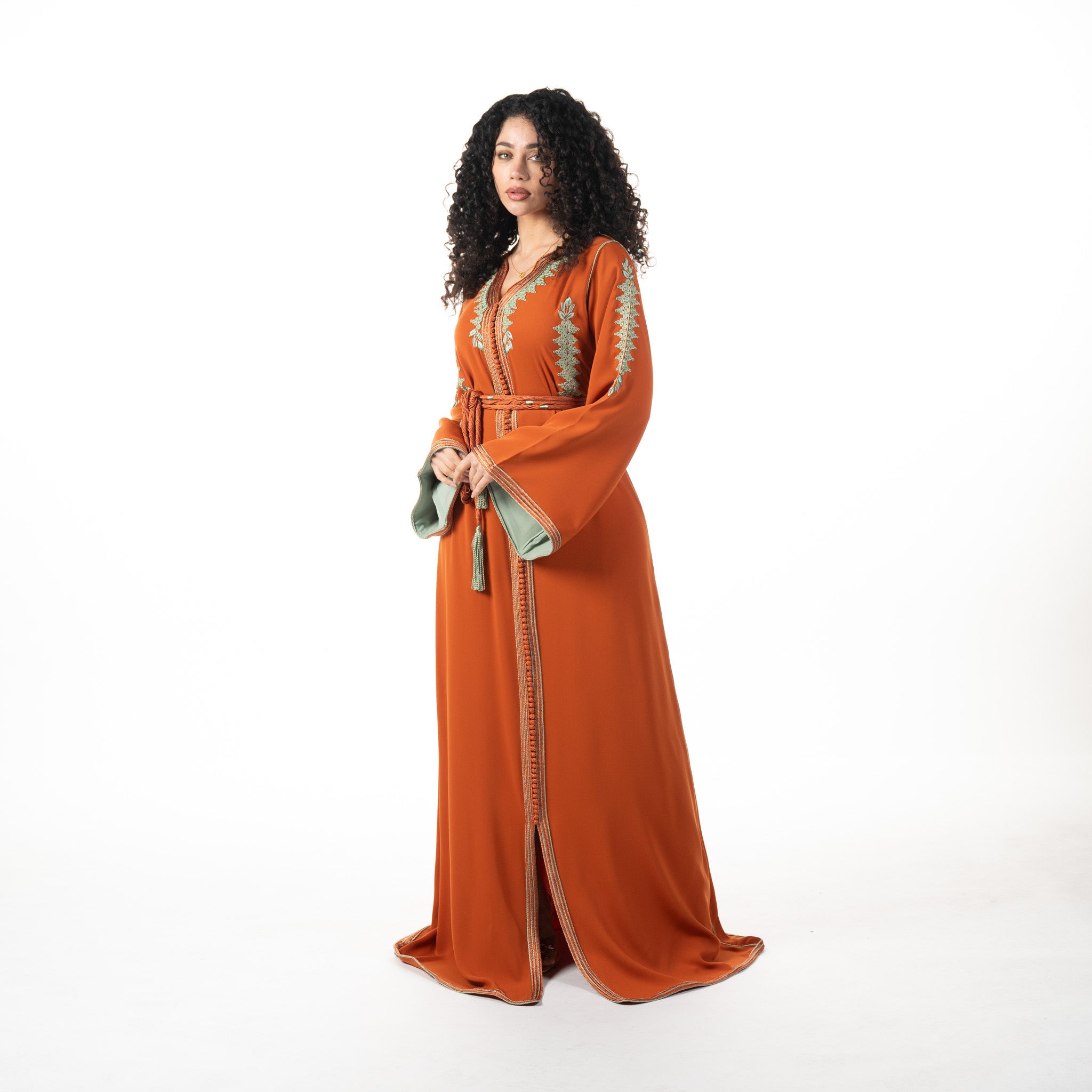 Caftan Chaimae Orange