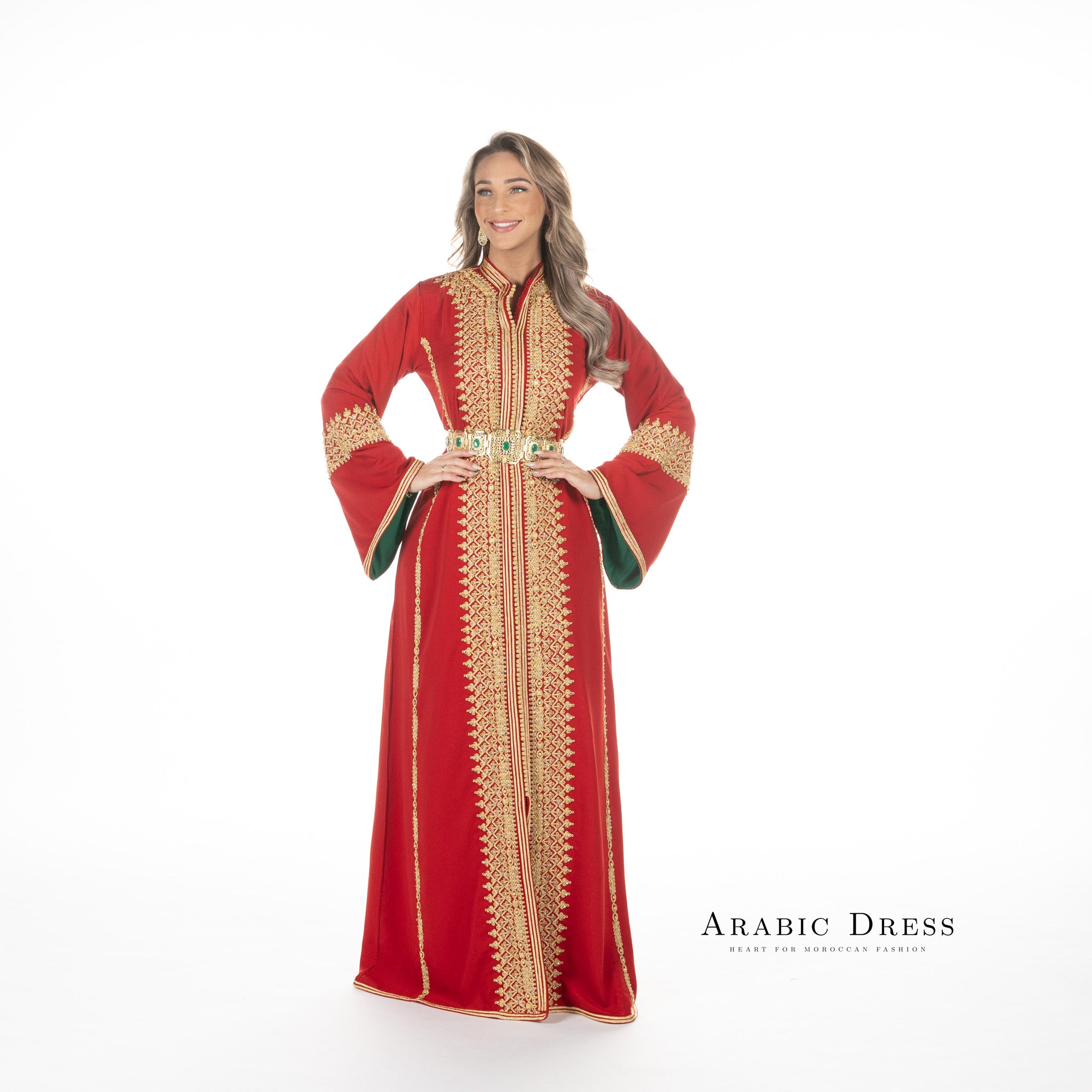 Caftan Dounia Red