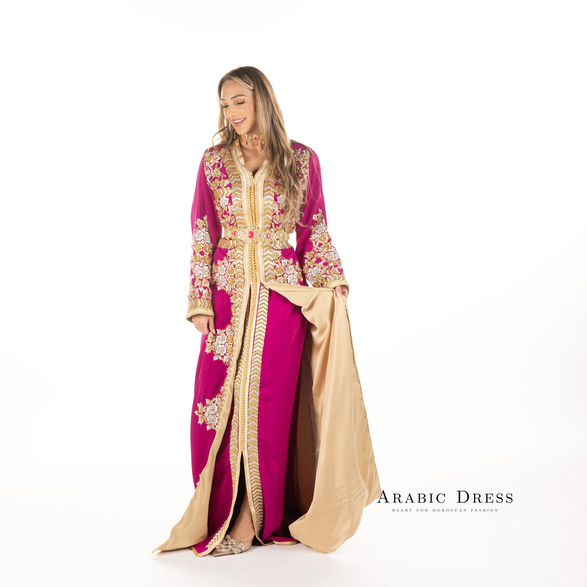 Caftan Nisa Magenta