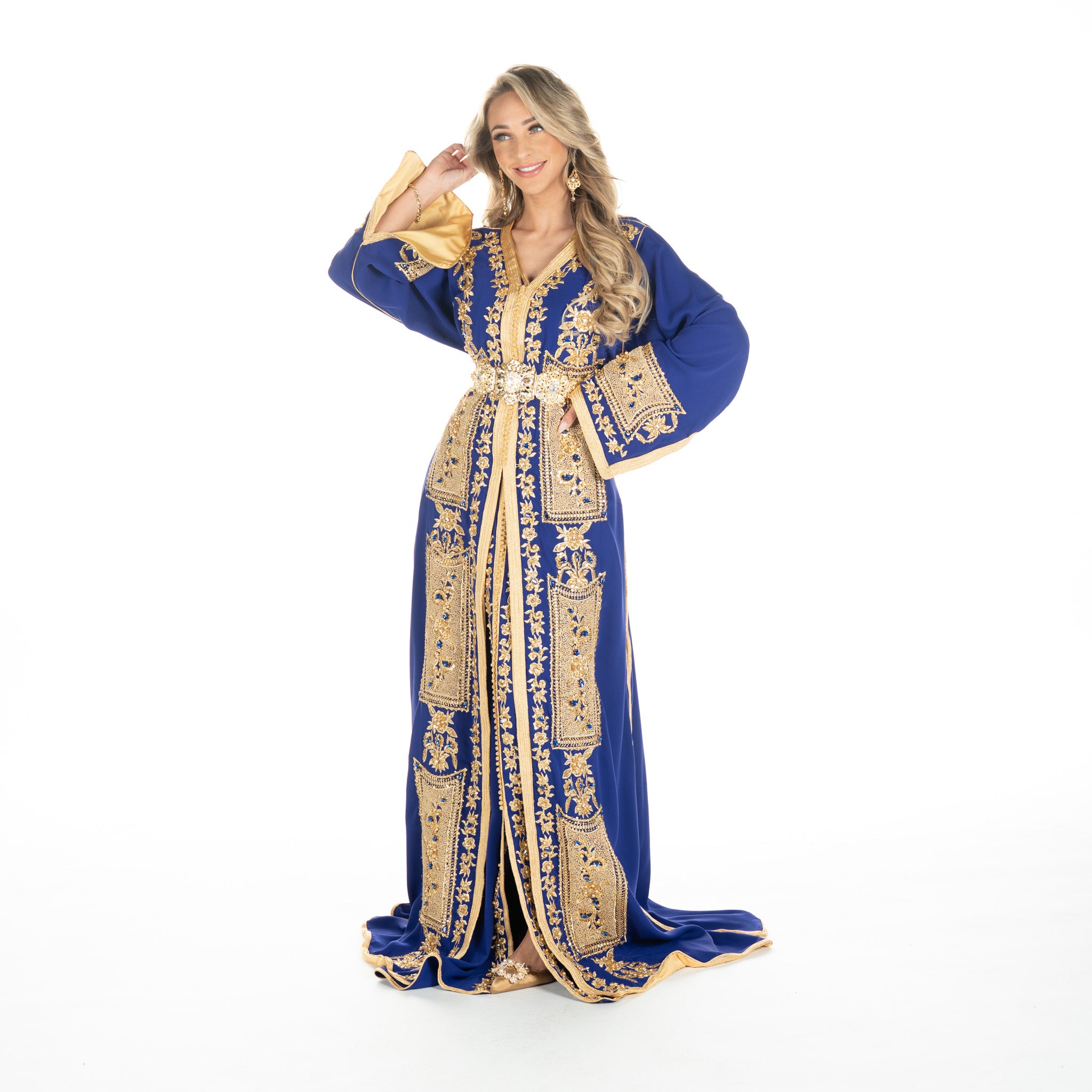 Exclusieve Caftan Levi Royal Blue