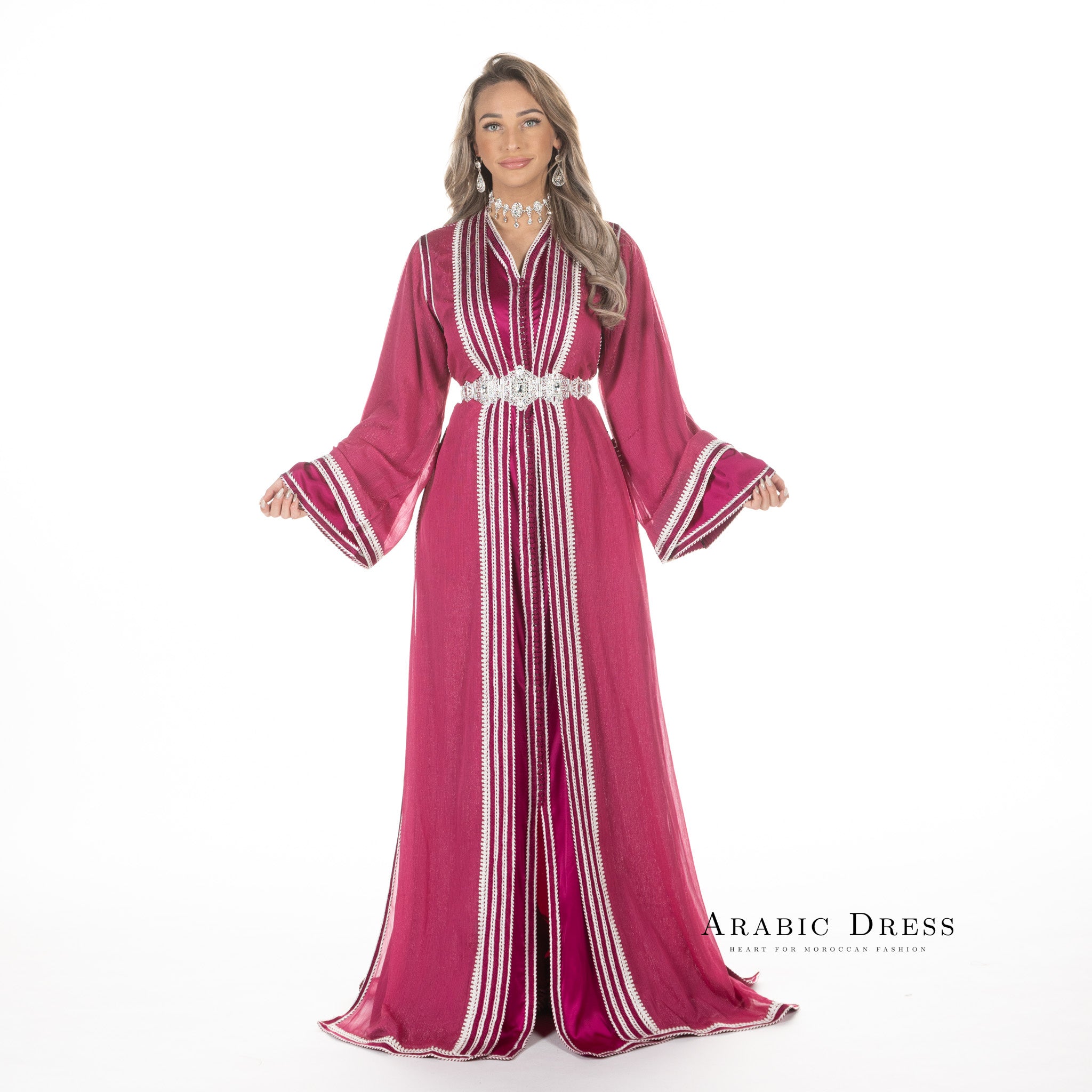 Caftan Hiba Magenta