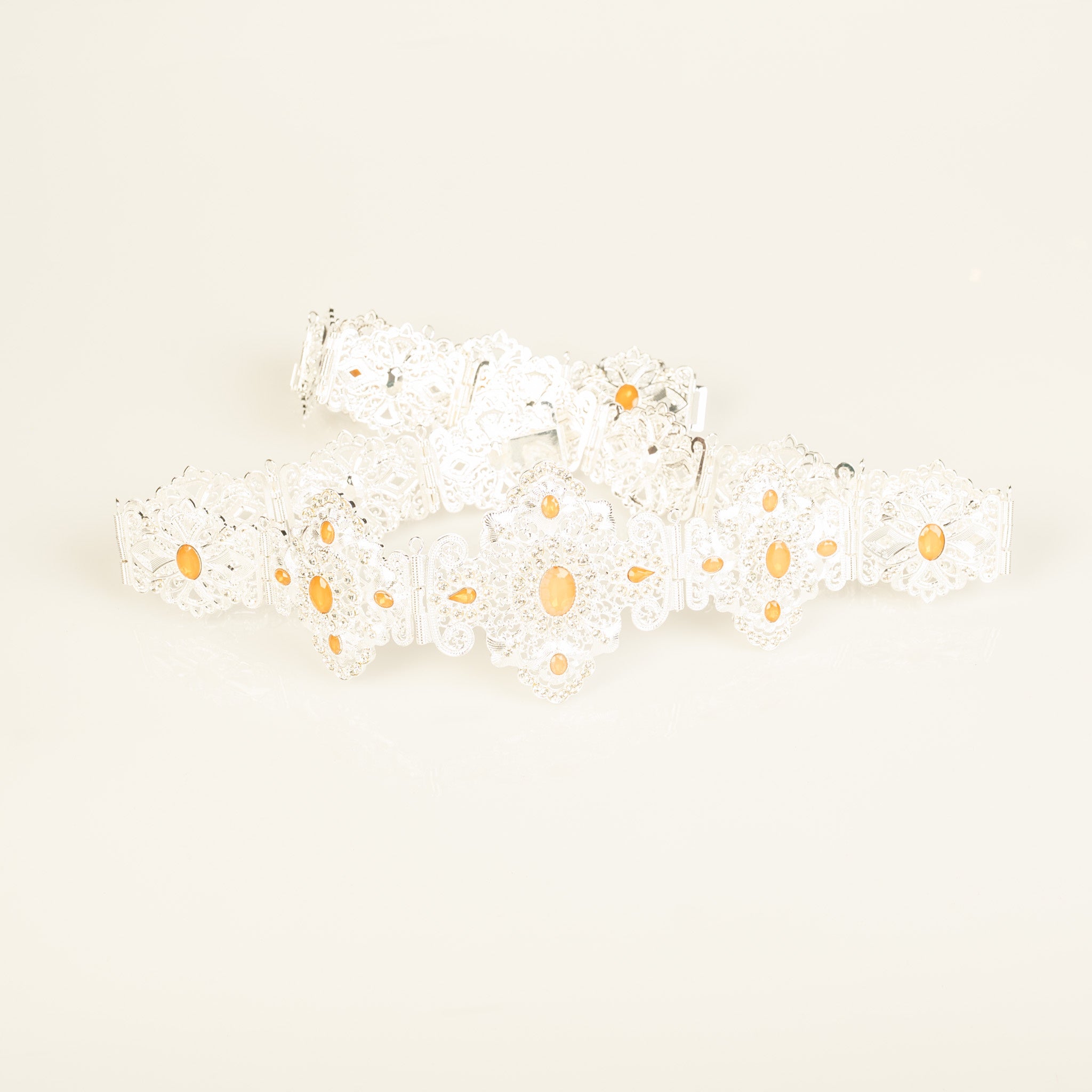 Zen Silver / Salmon Belt