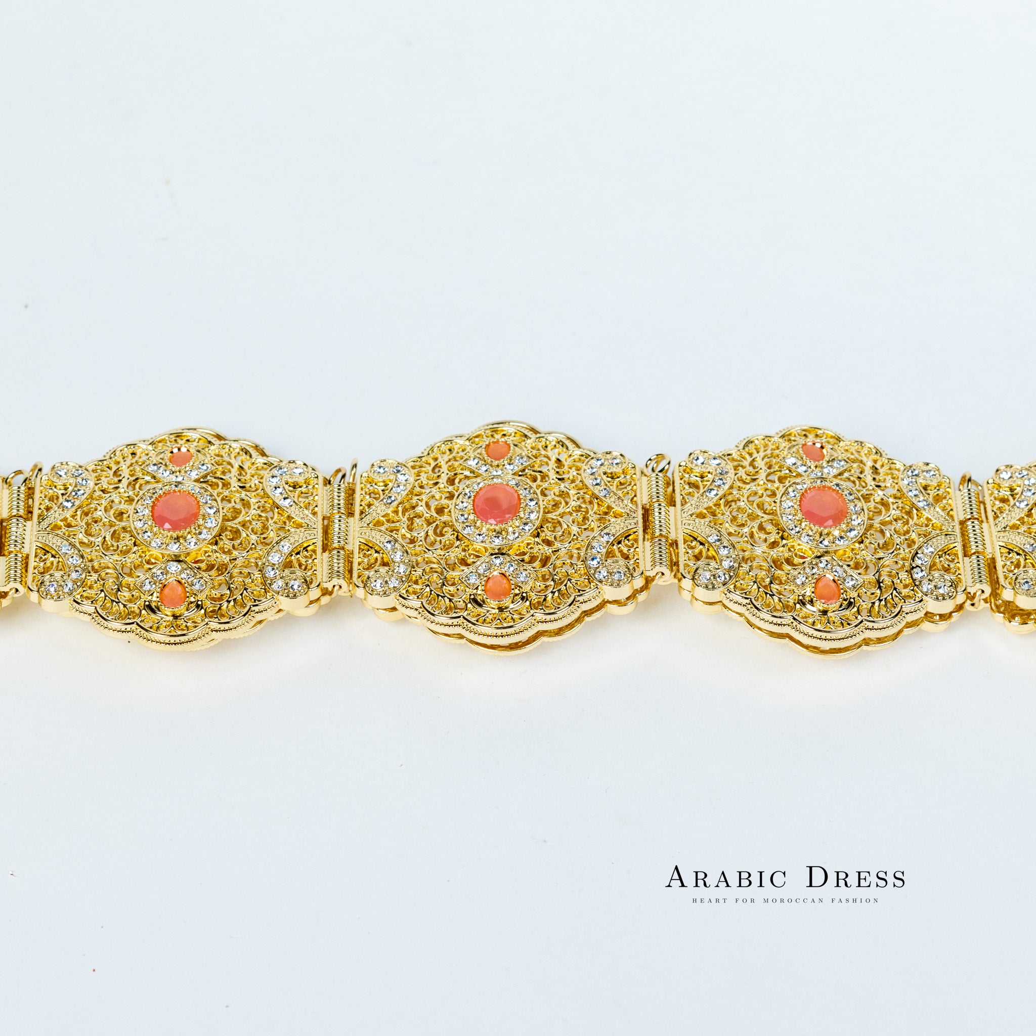 Ahri Gold/K pink Belt