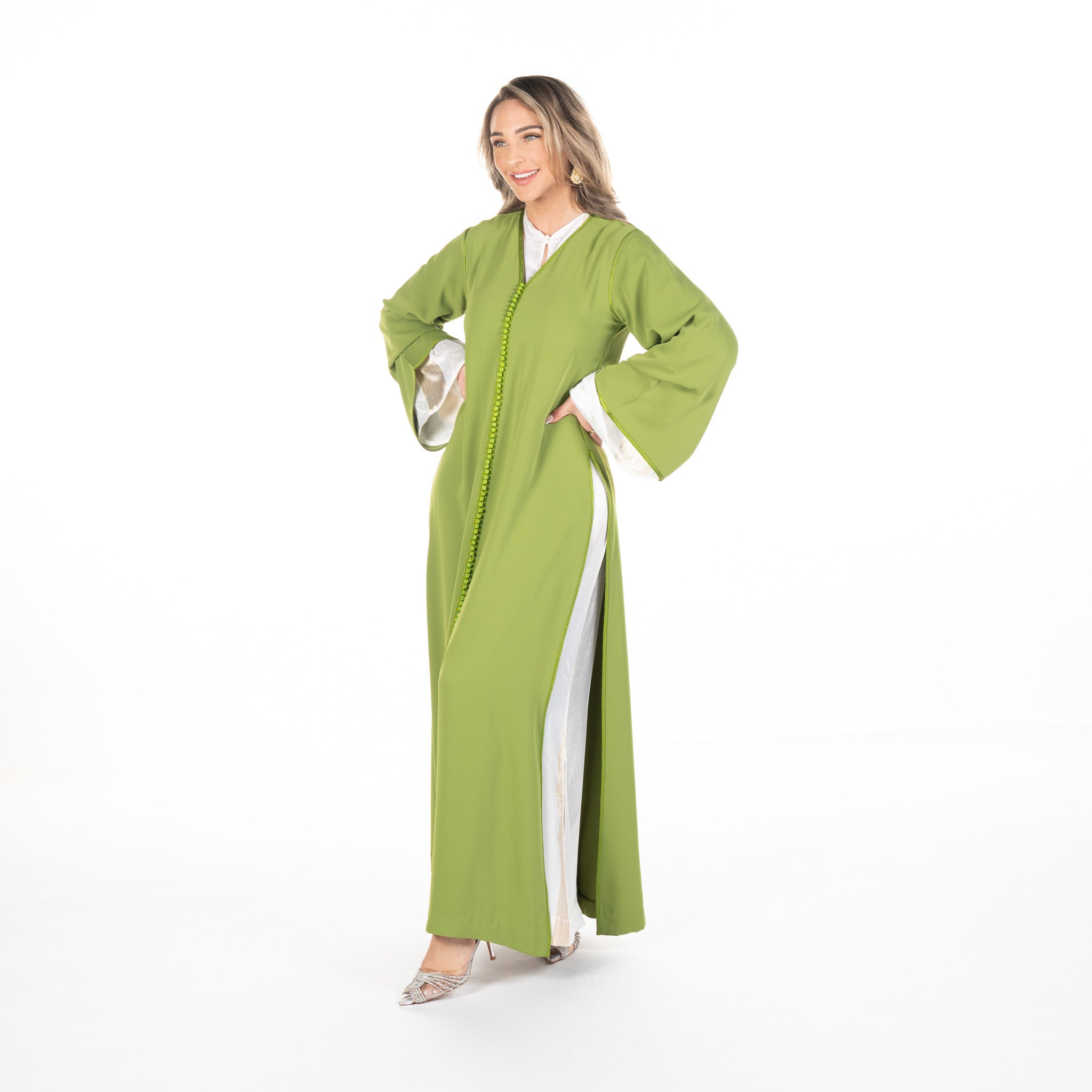 Caftan Nina Olivegreen