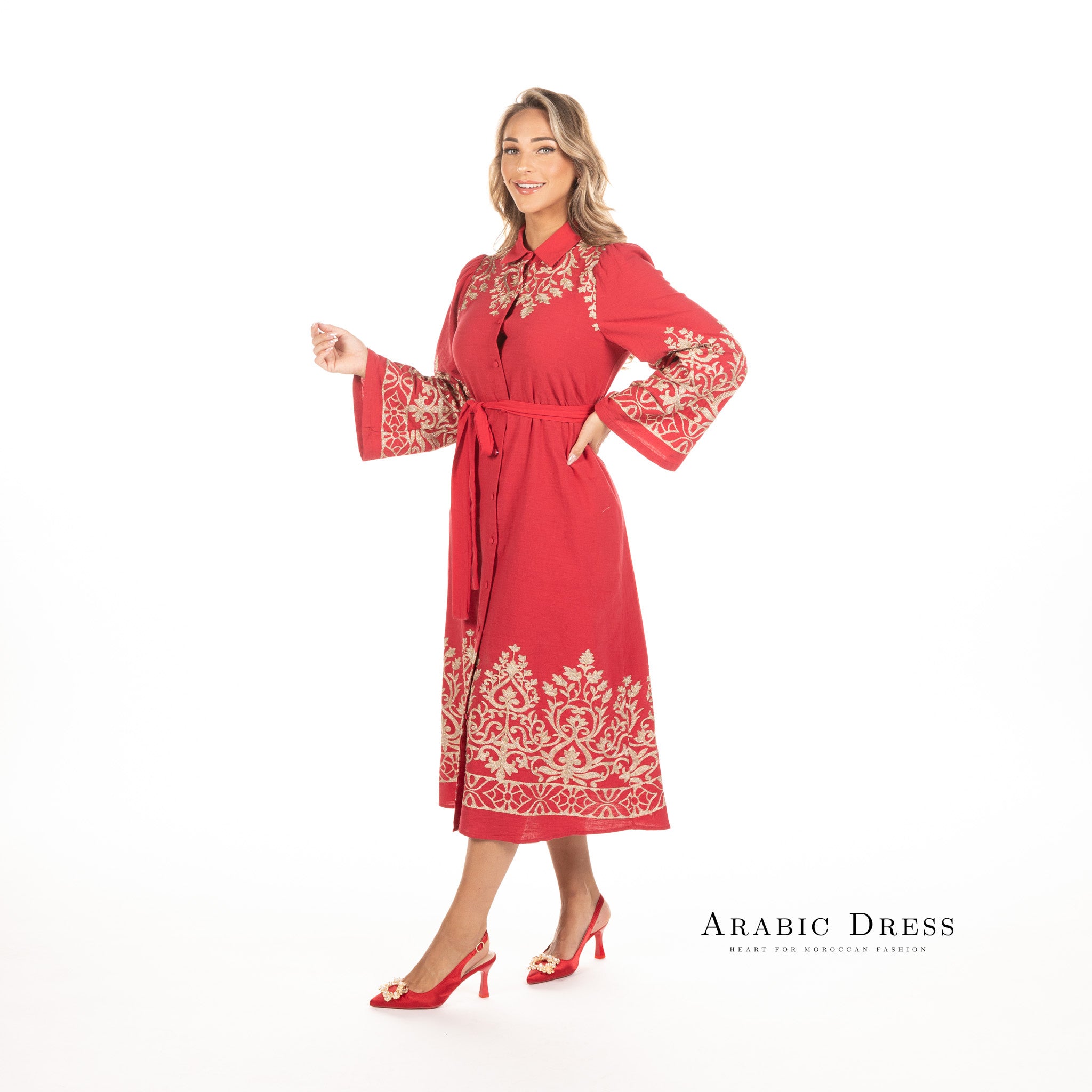 Caftan Lara Red
