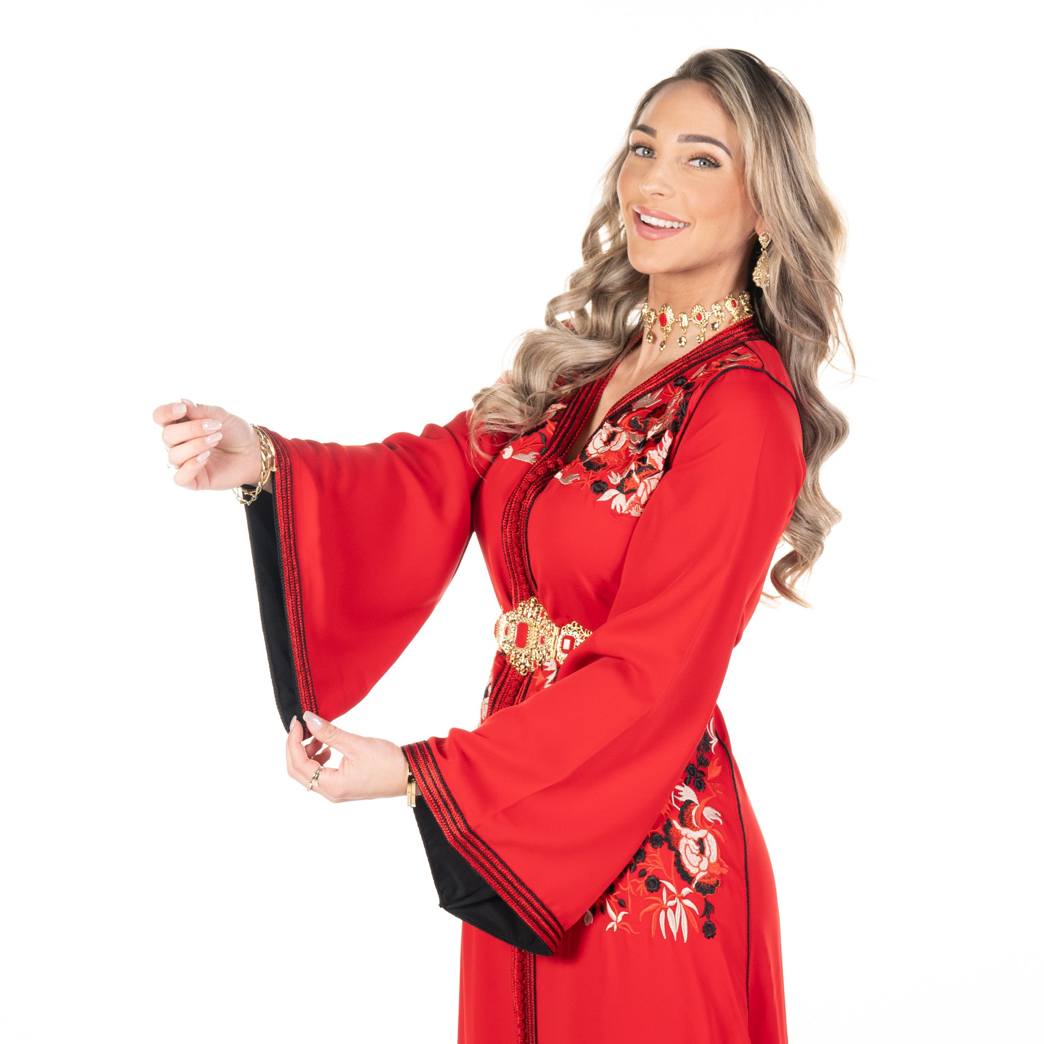Caftan Dima Red