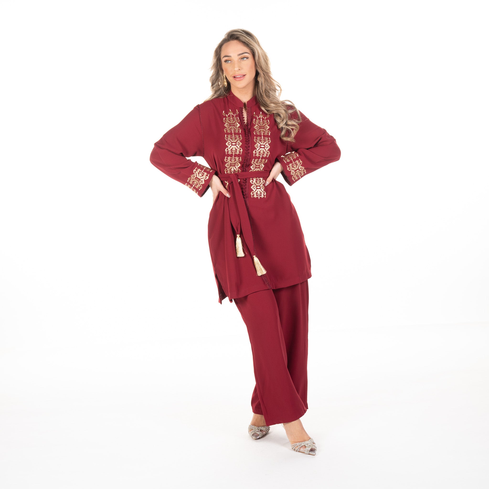 Set Lamyae Bordeaux