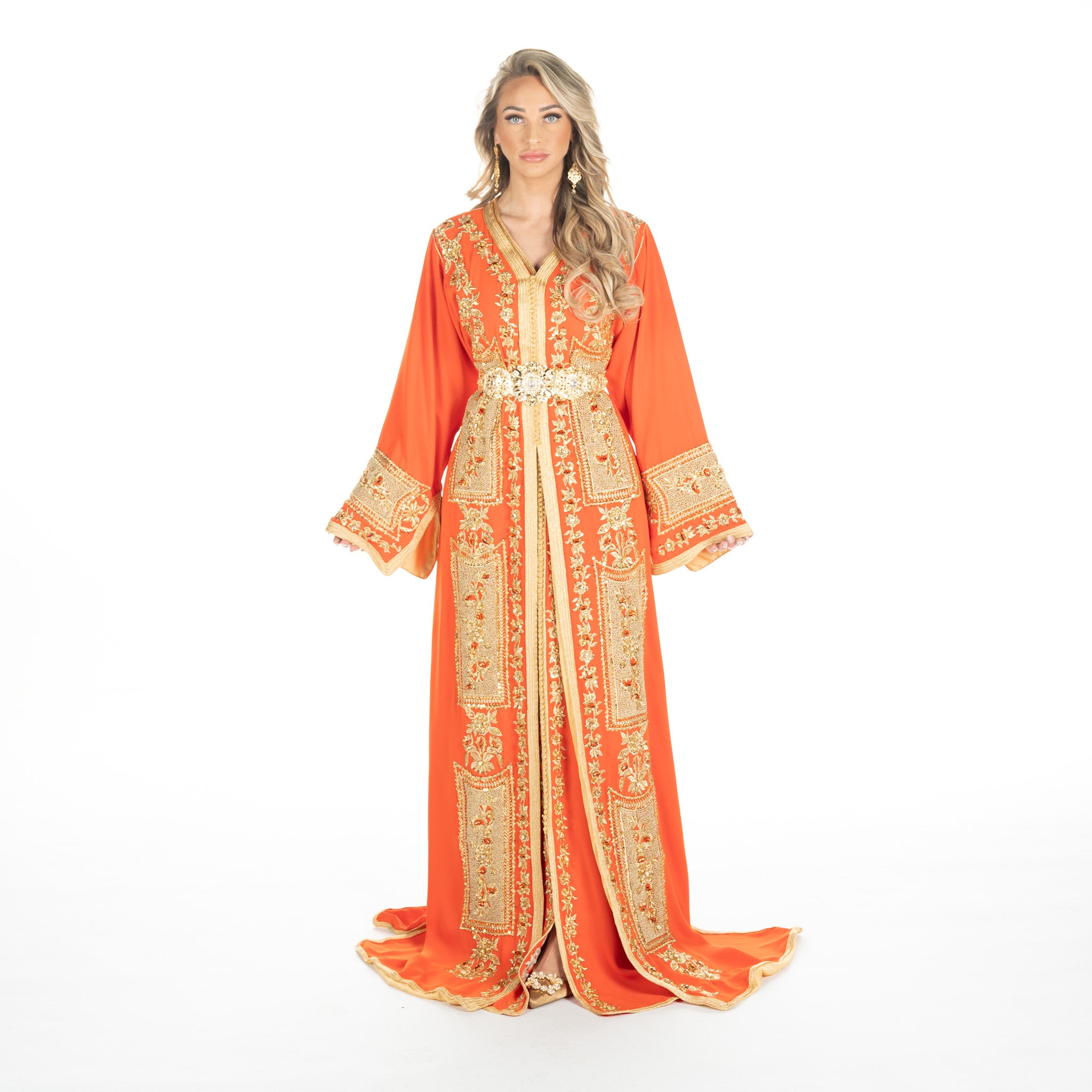 Exclusieve Caftan Levi Orange