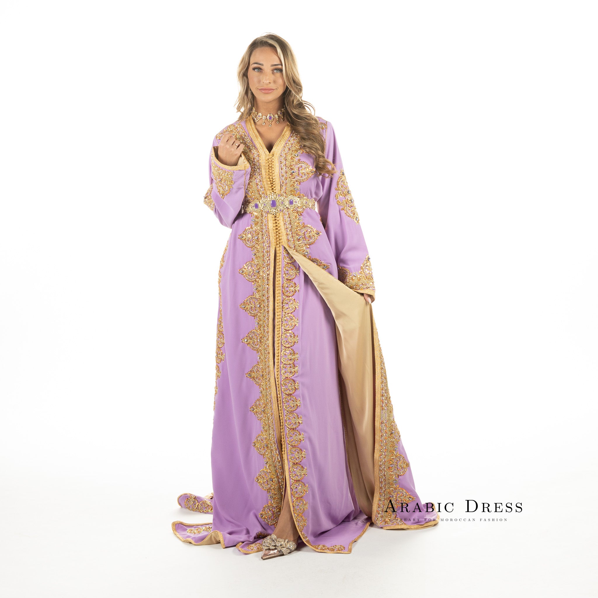 Caftan Nasima Thistle