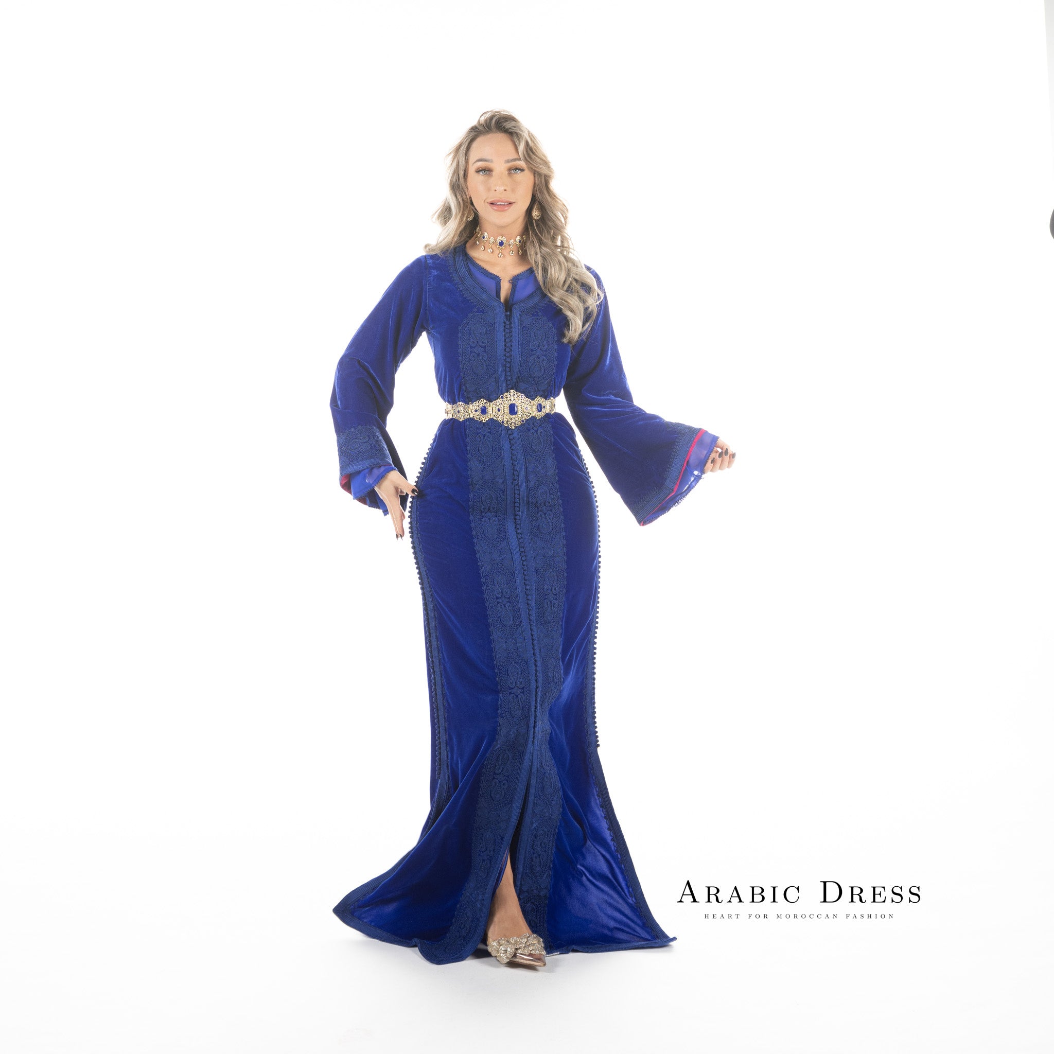Caftan Lina Royalblue