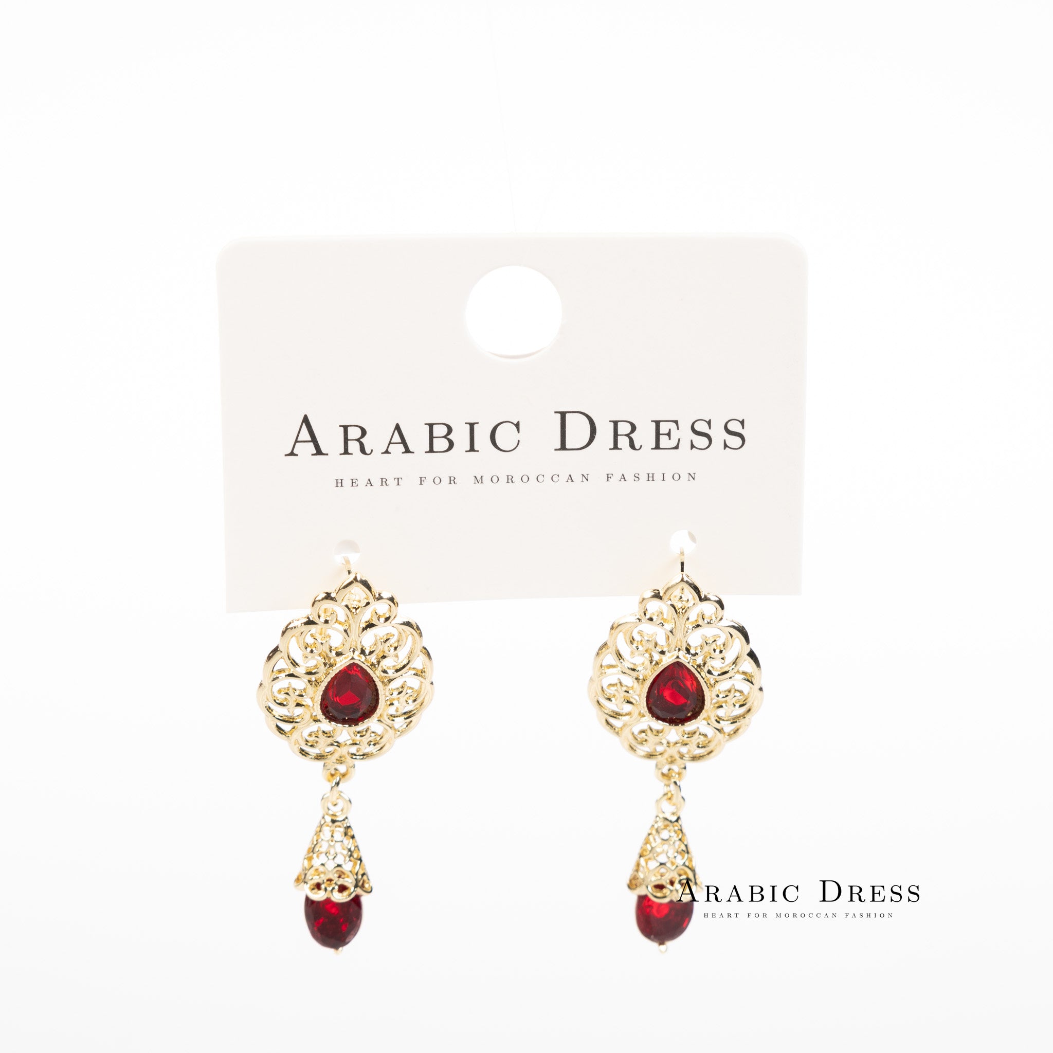 Bordeaux Nabi Earrings
