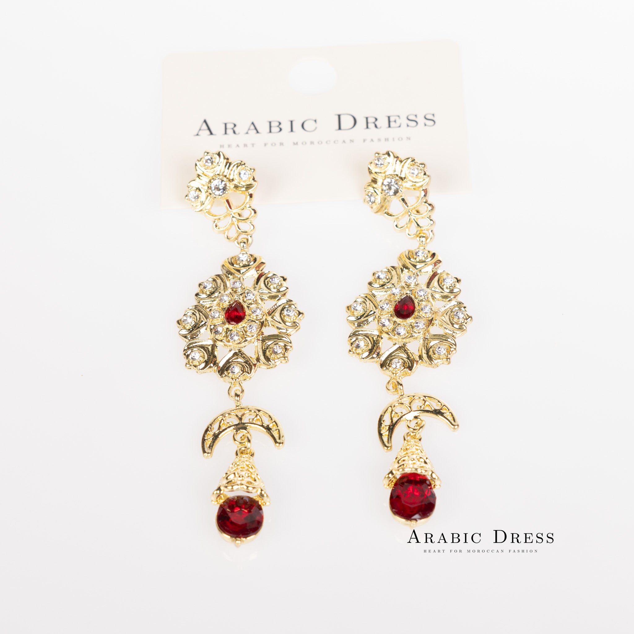 Bordeaux Ora Earrings