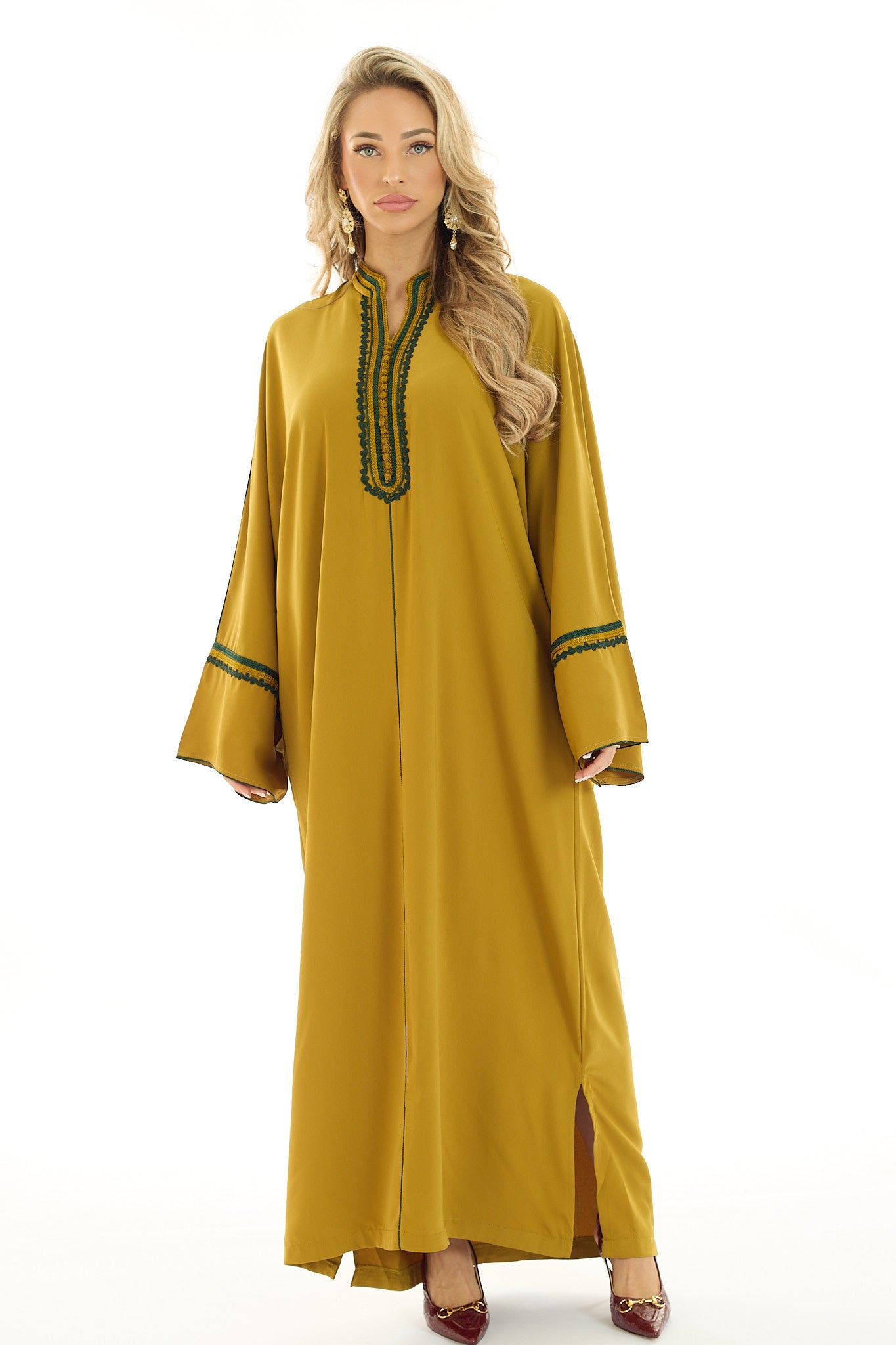 Caftan Samara Lime Green