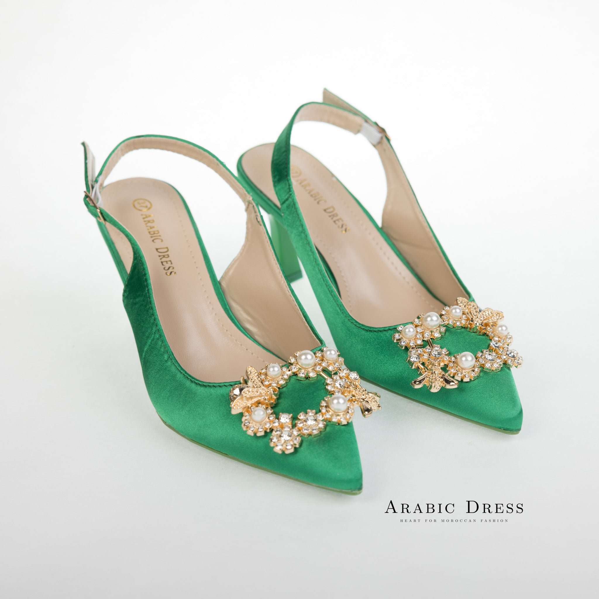 Neyla Heels Green