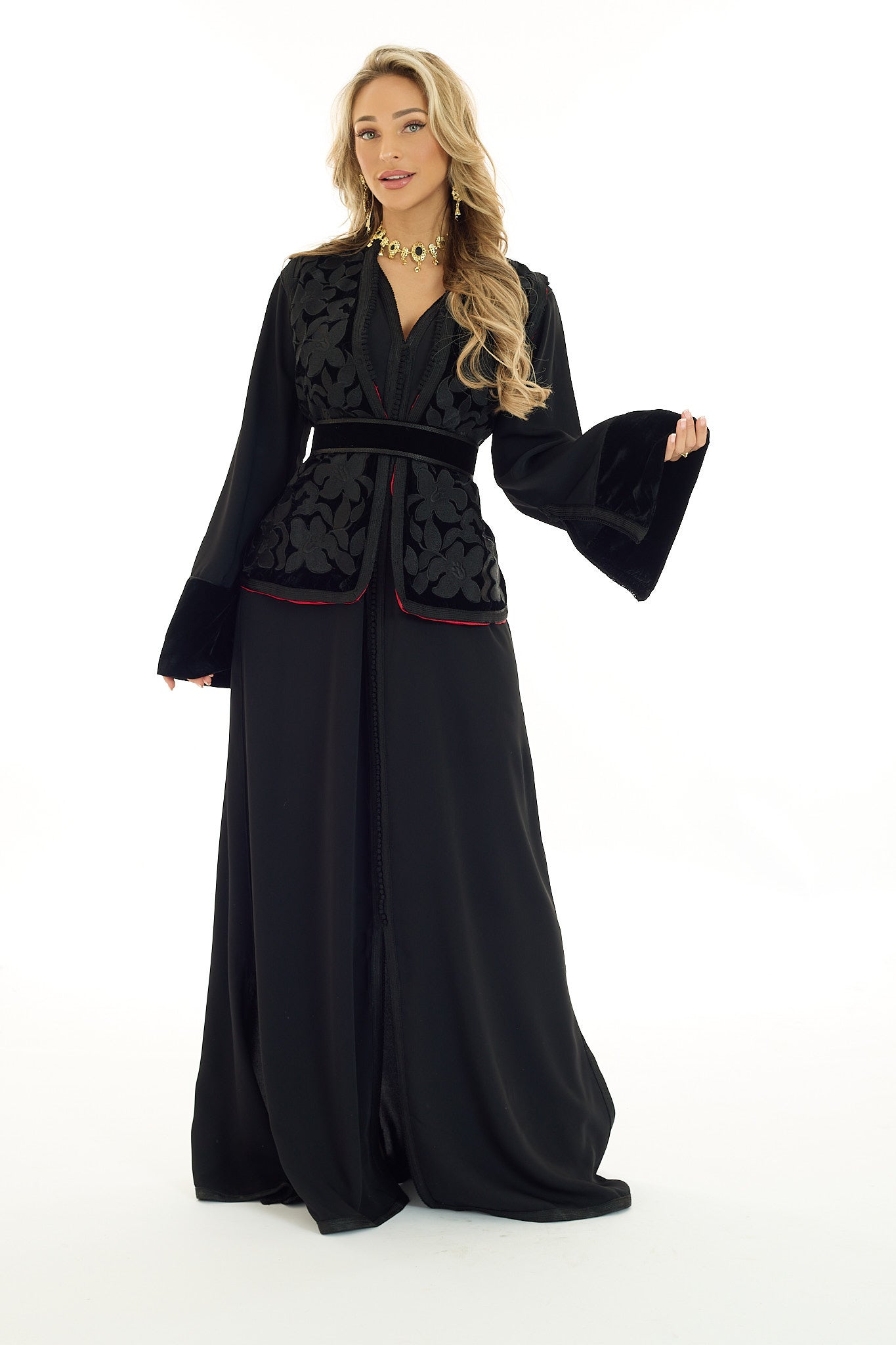 Caftan Solana Black