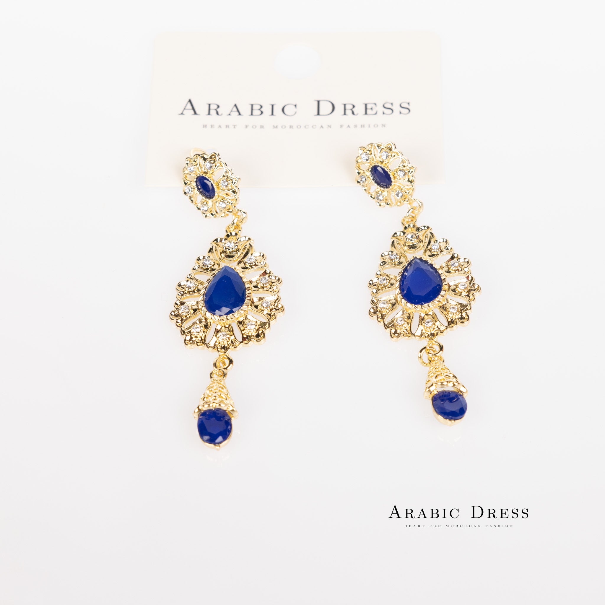 Blue Ara Earrings