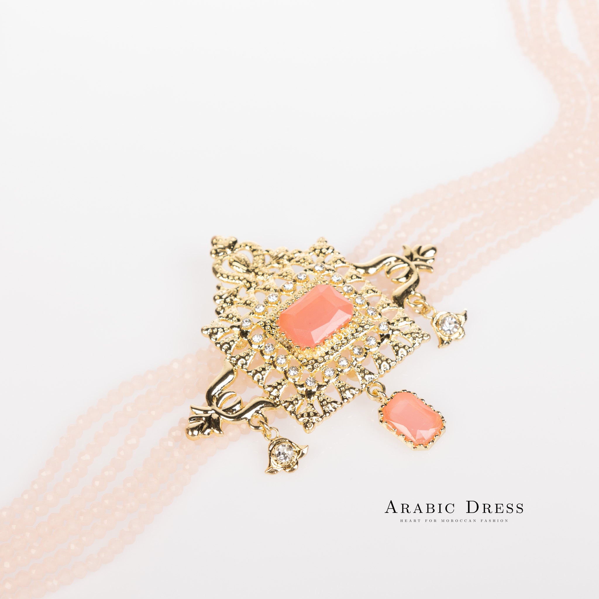 K Pink Youra Necklace set