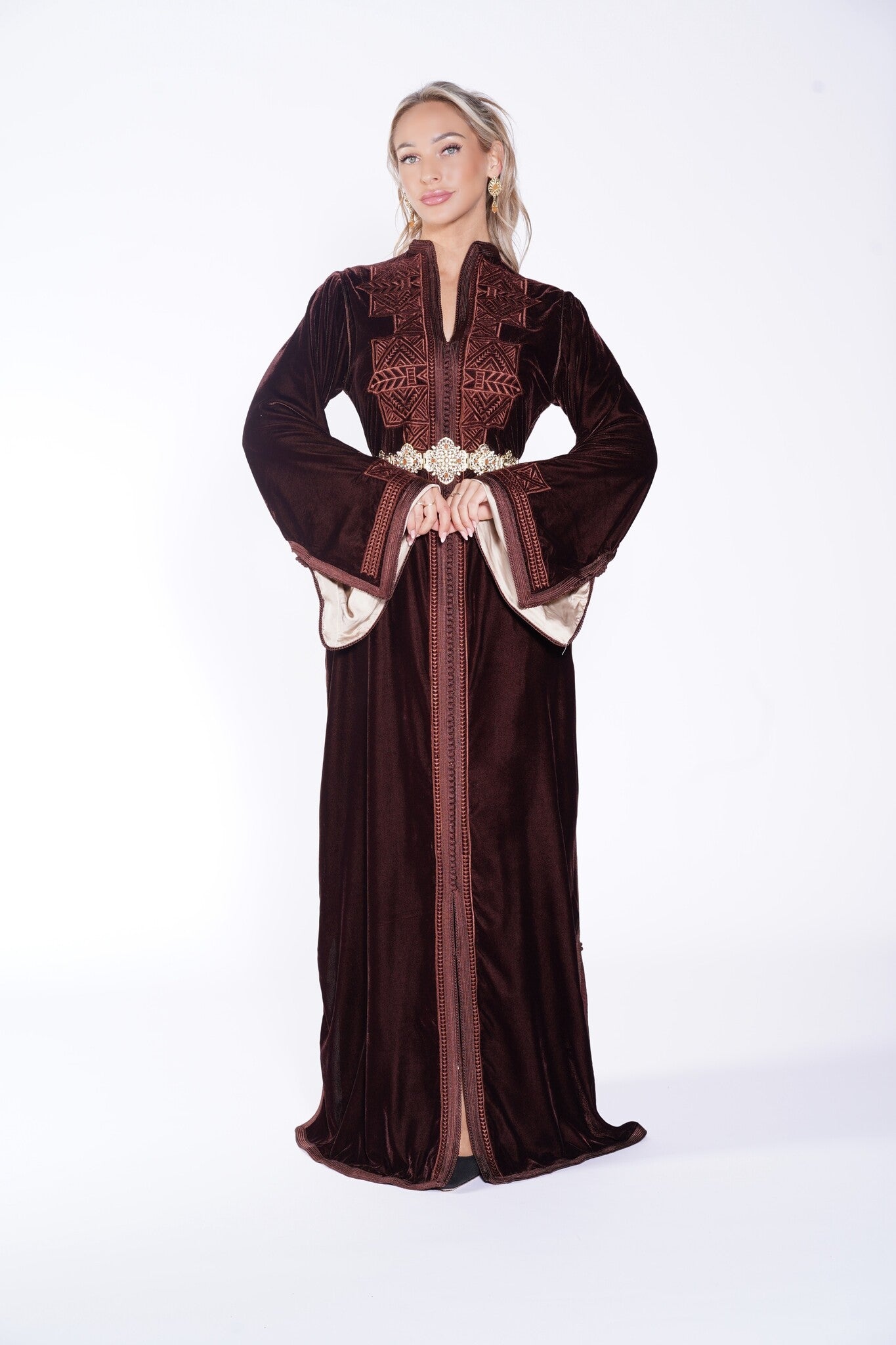 Caftan Naira Brown