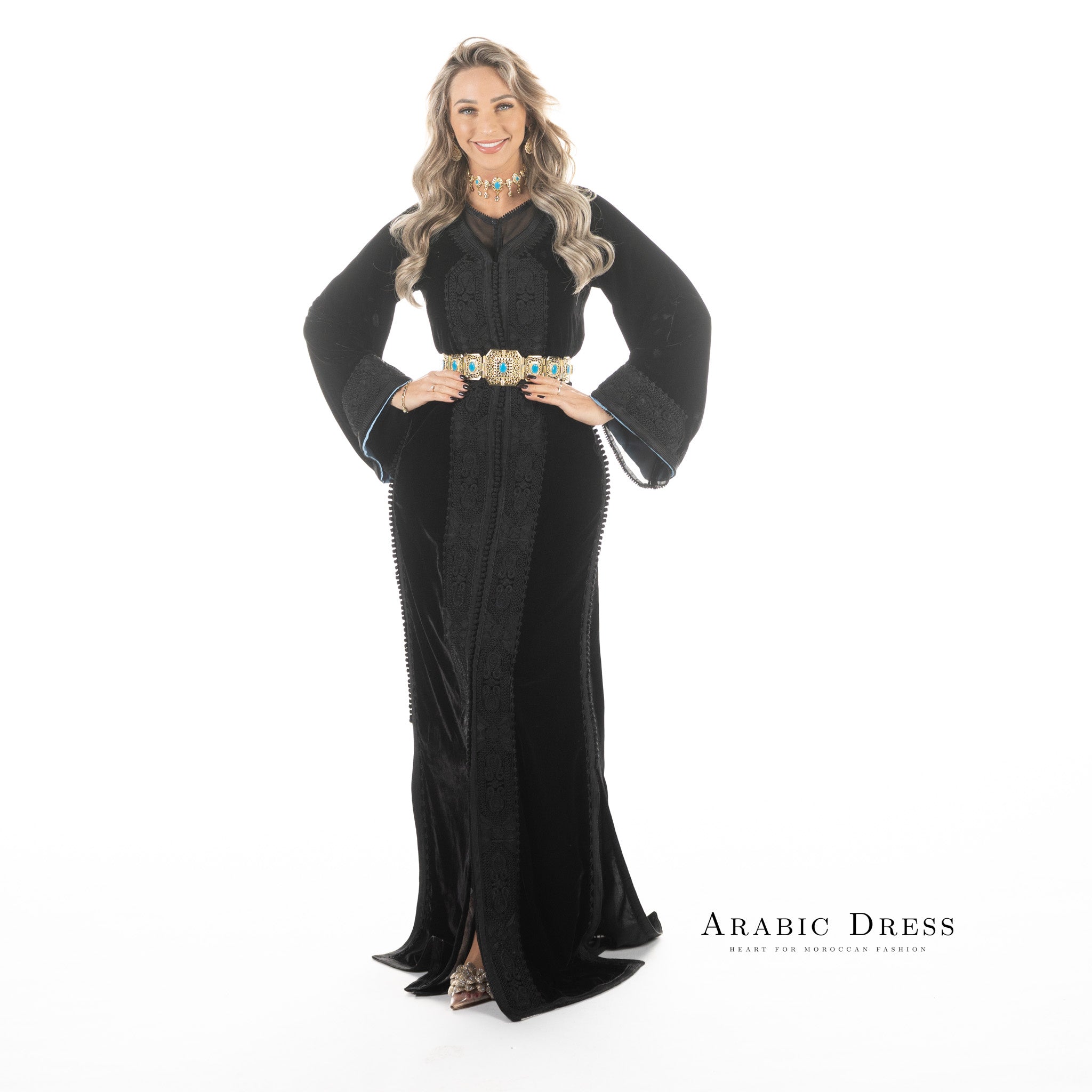 Caftan Lina Black