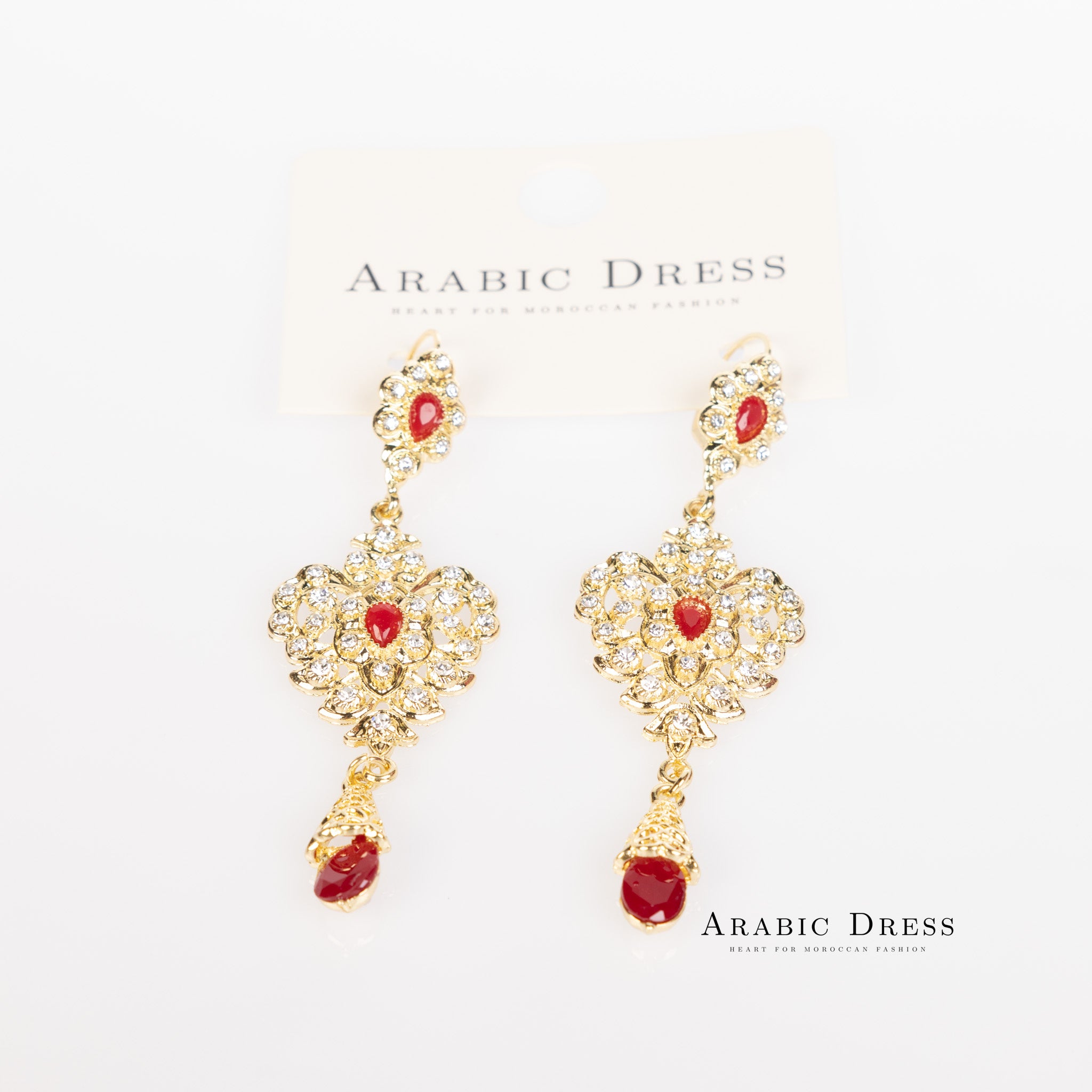 Pomegrante Jiwon Earrings