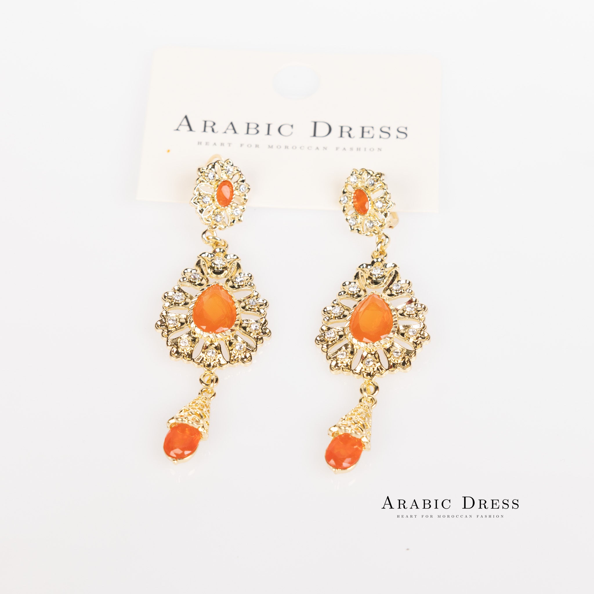 Orange Ara Earrings