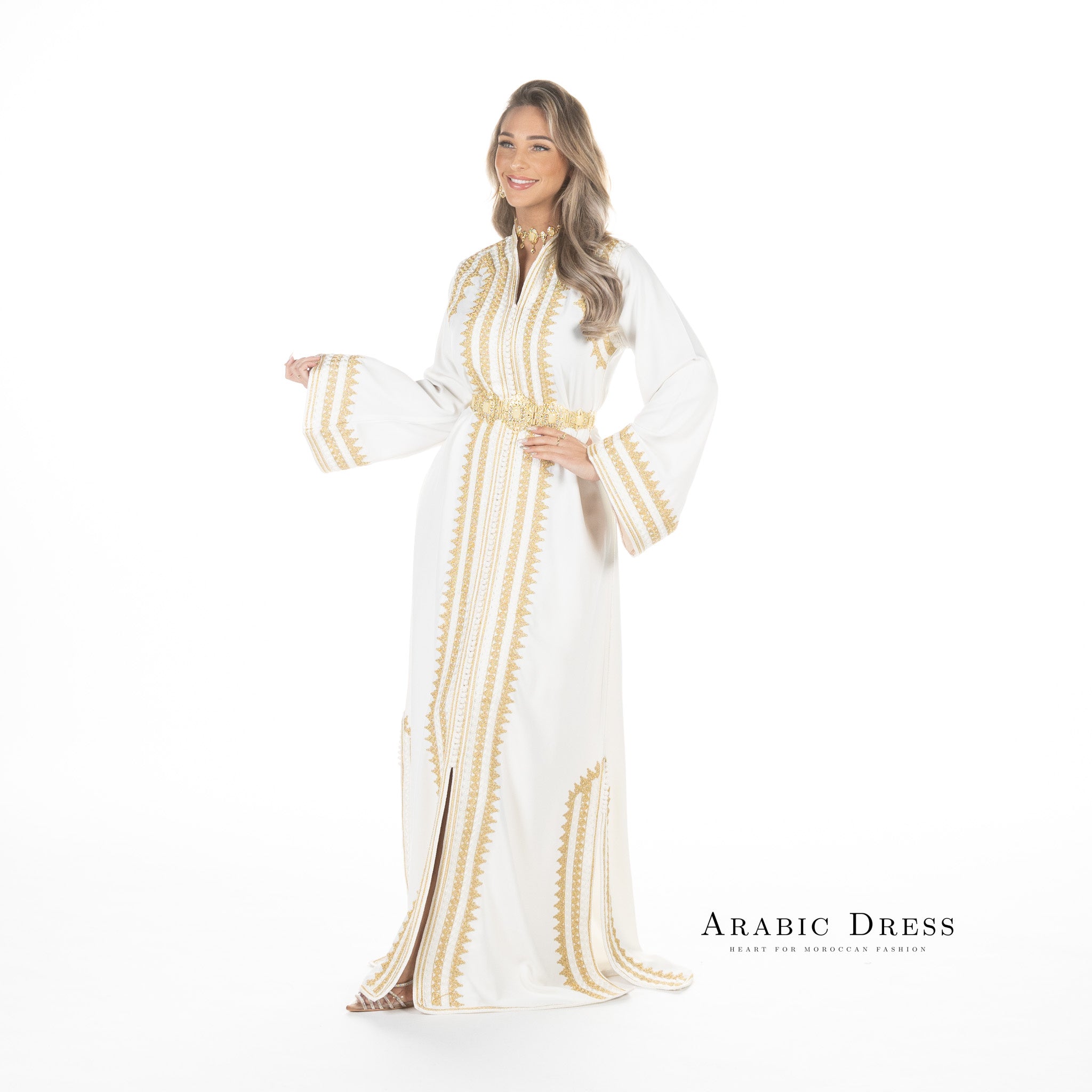 Caftan Tasnim Brokenwhite