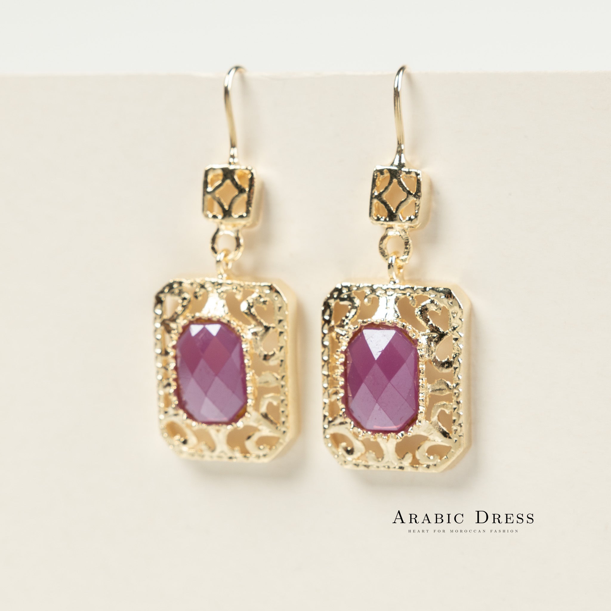 purple pearl Nifa necklace set