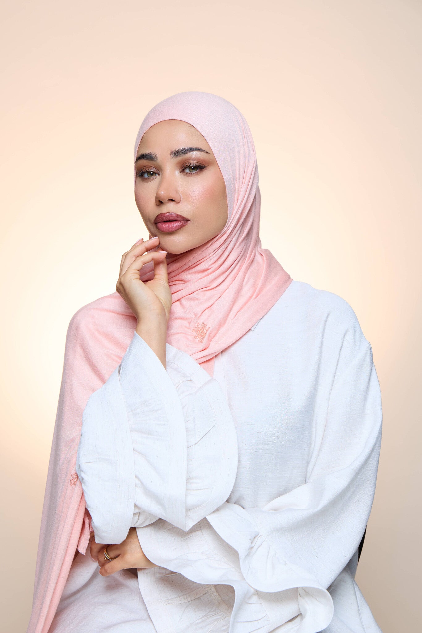 Hijab Zaya spanish Pink