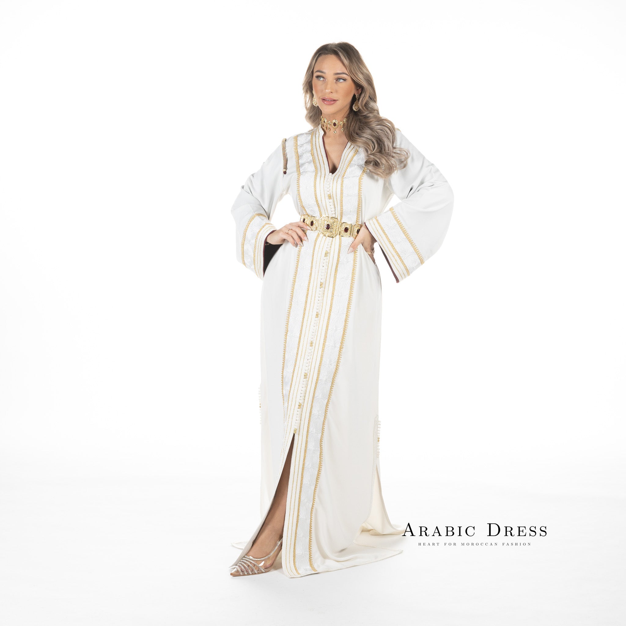 Caftan Camilia Brokenwhite