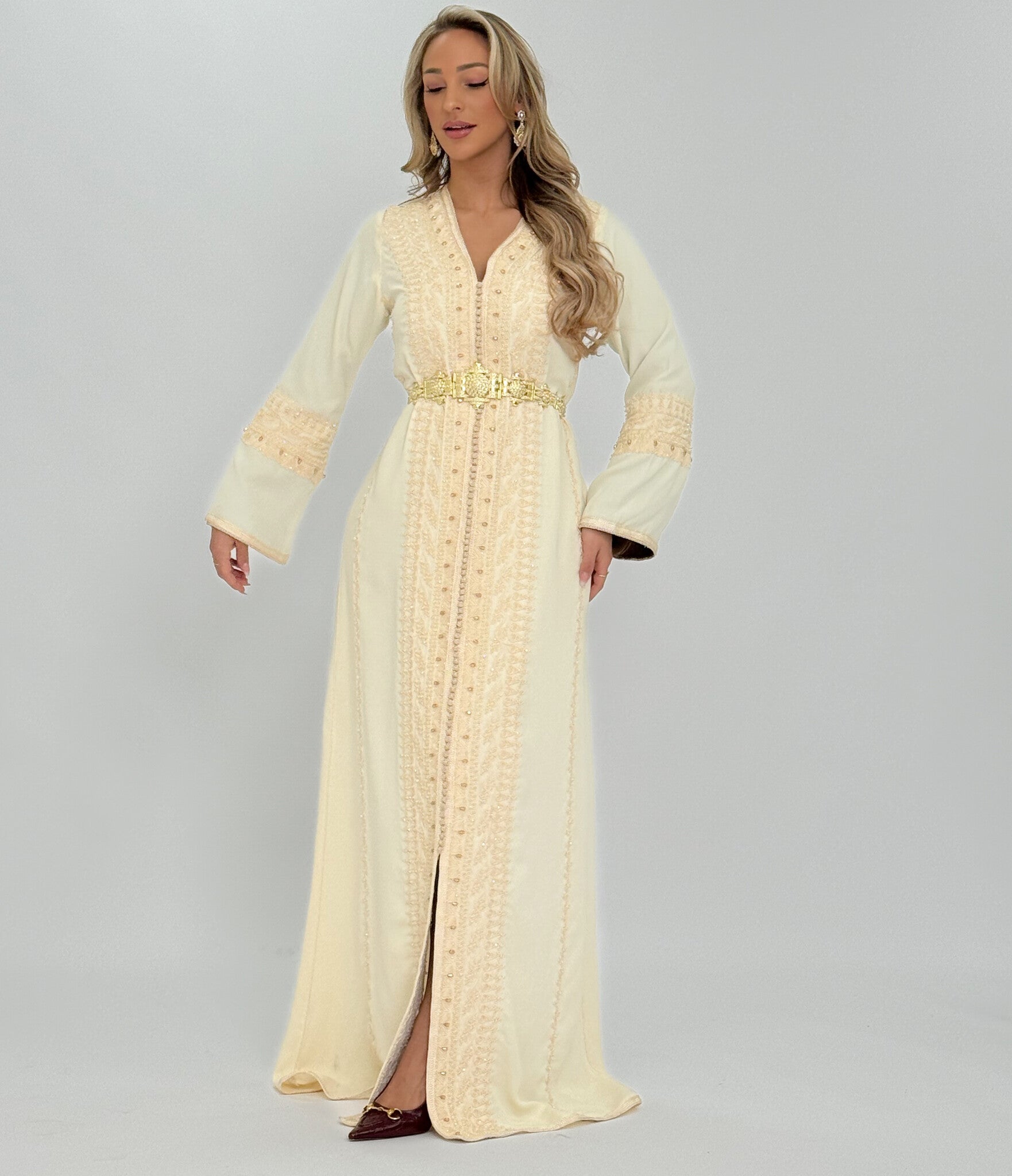 Caftan Lamyae Cream