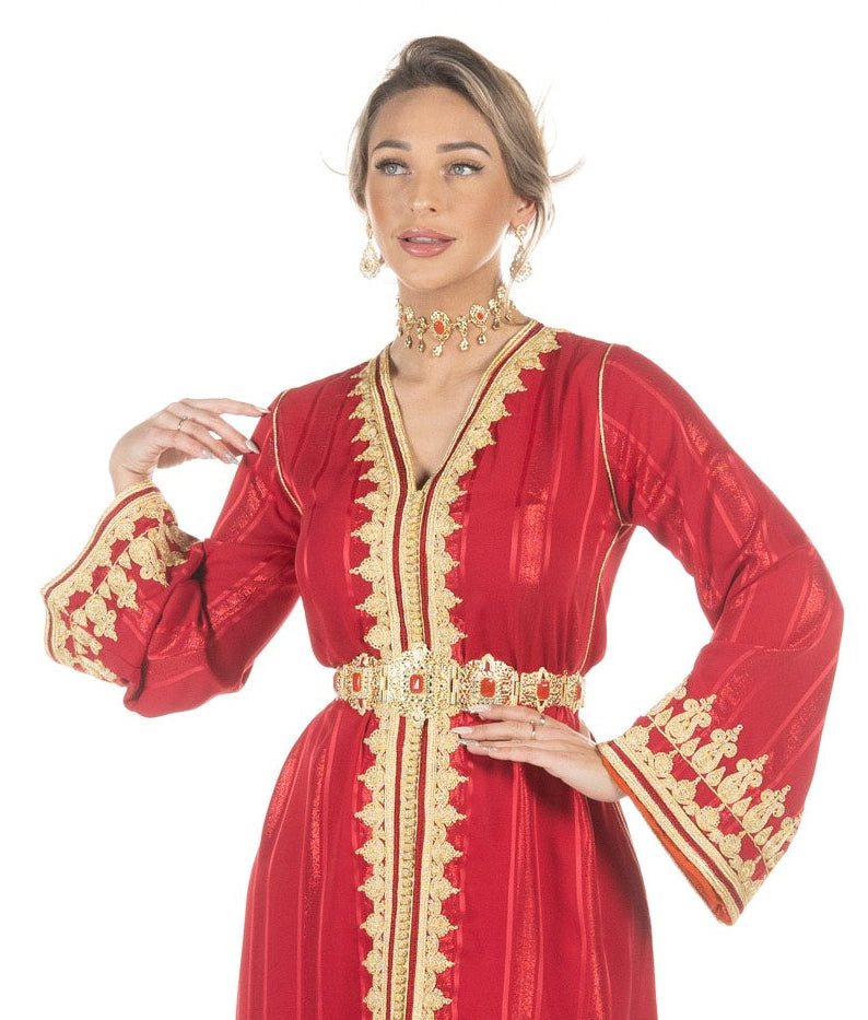 Caftan Hidaya Pomegrante