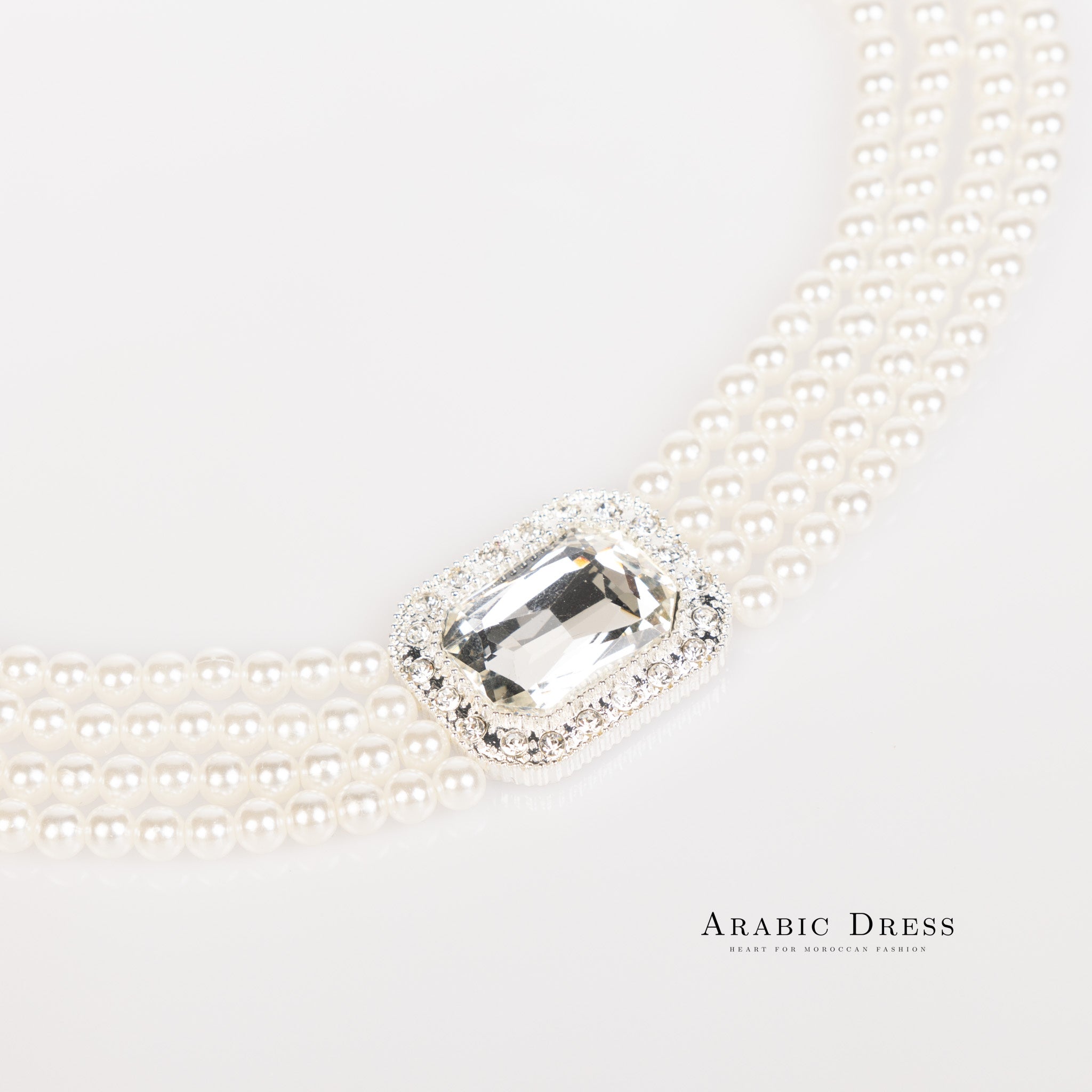 Silver Mi-So Necklace set