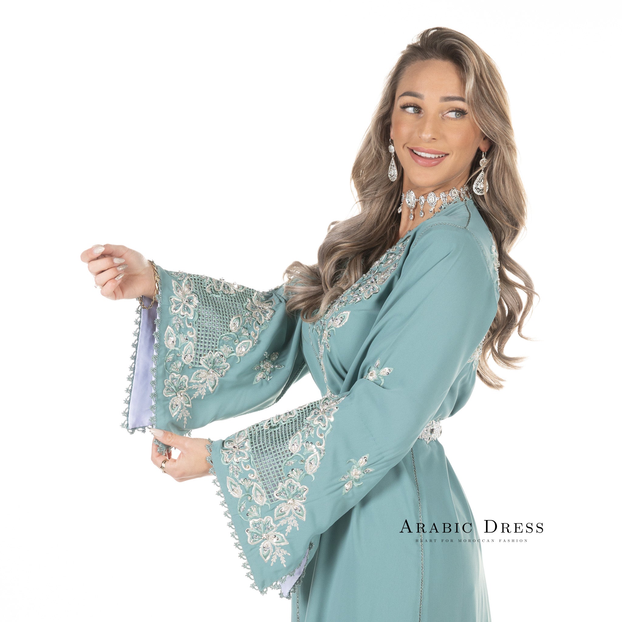 Caftan Norhan Darkseagreen