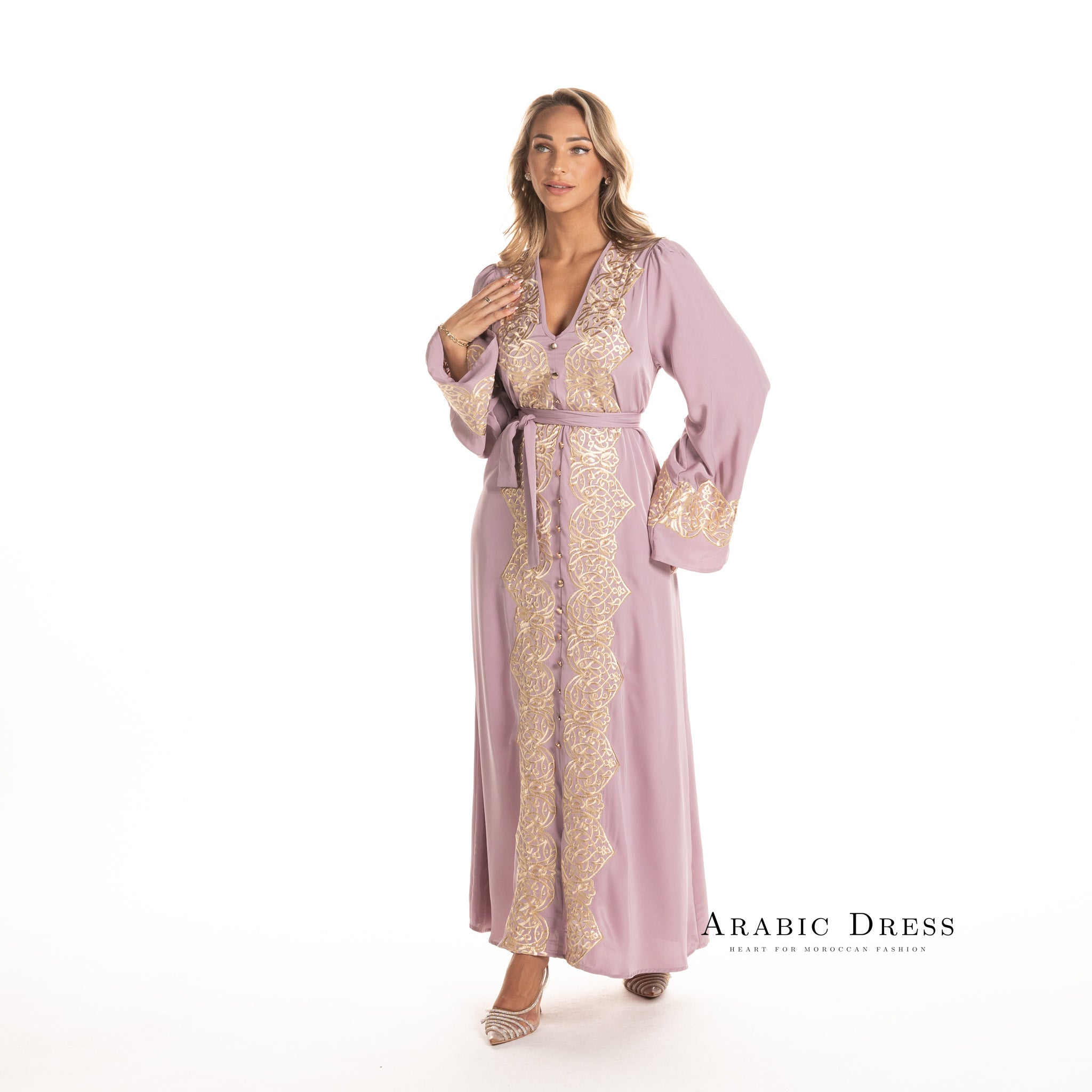 Caftan Roos Purple