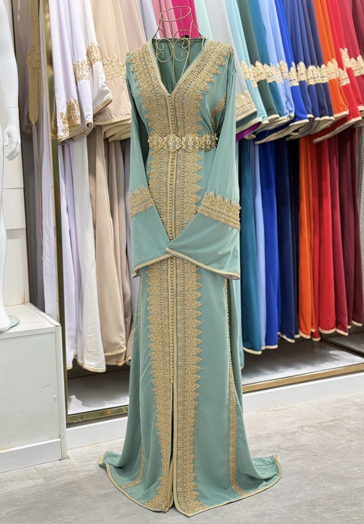 Caftan Sundus Turquiose