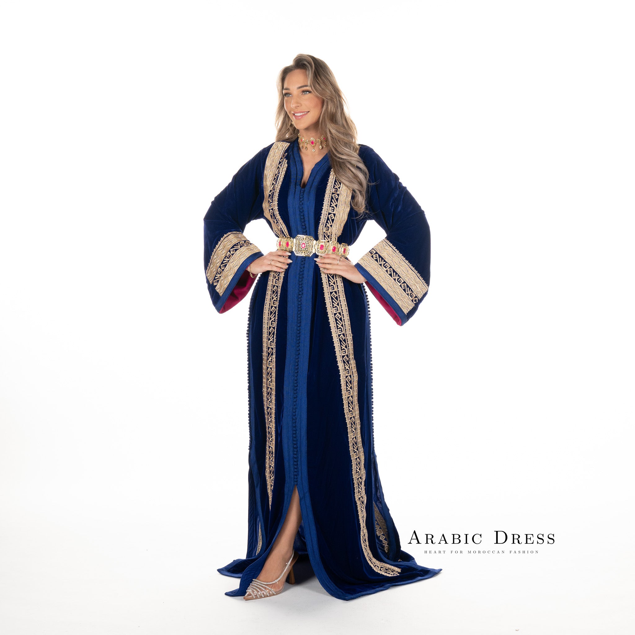 Caftan Romeisa Royalblue